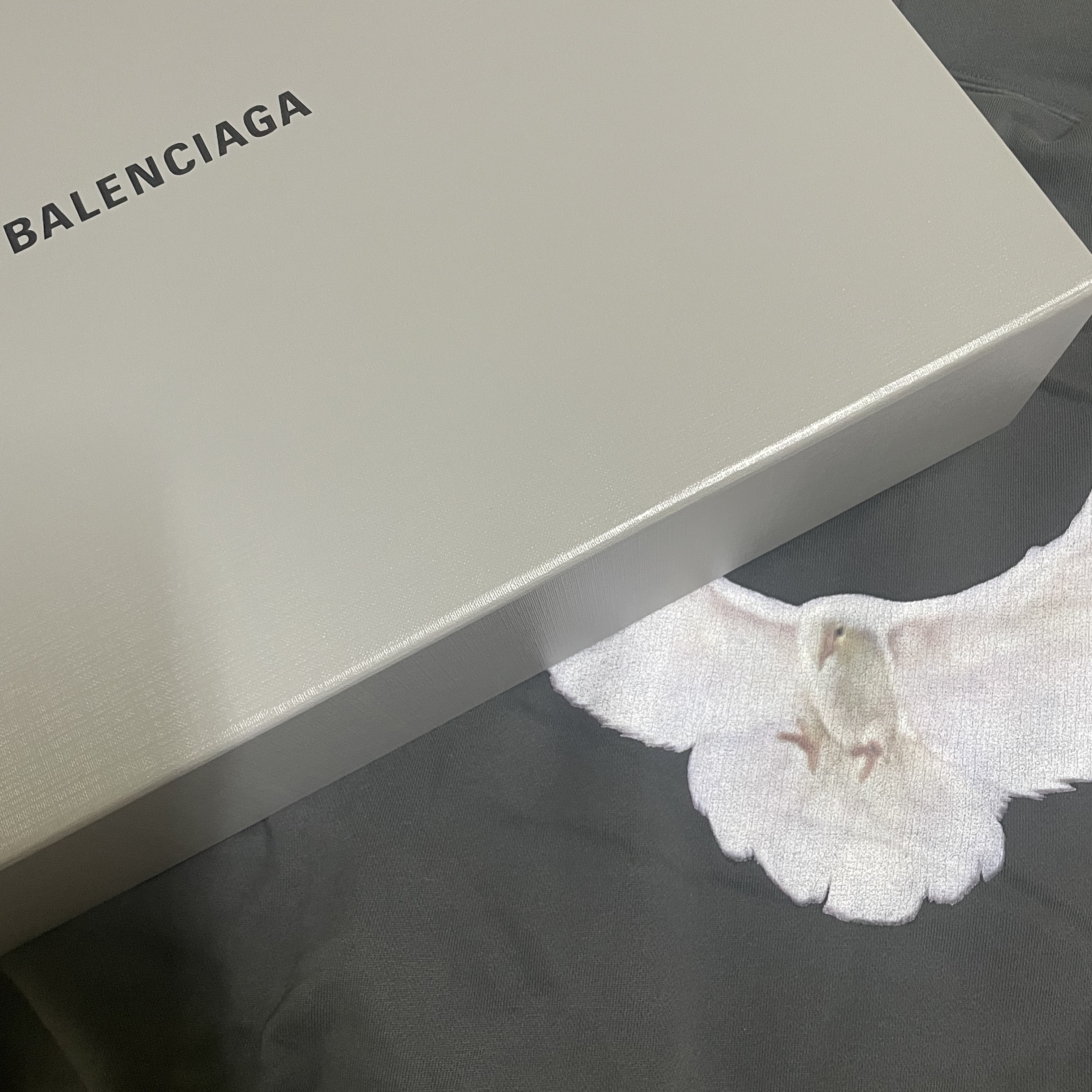 Yeezy Gap Engineered By Balenciaga Dove Hoodie Black 착용 스타일