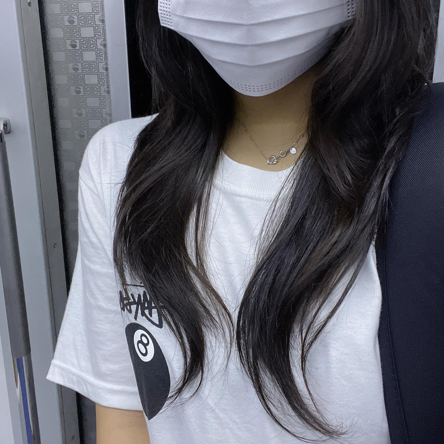 Stussy 8 Ball T-Shirt White - 22SS 착용 스타일 - 2