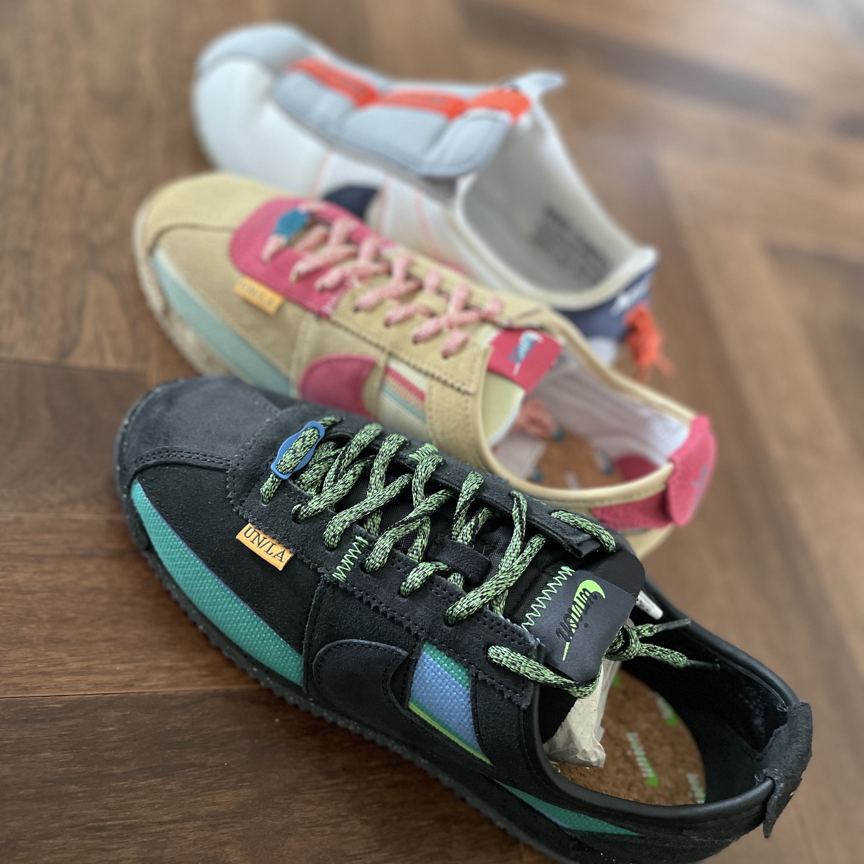Nike x Union Cortez SP Off Noir, Nike x Union Cortez SP Sesame 착용 스타일