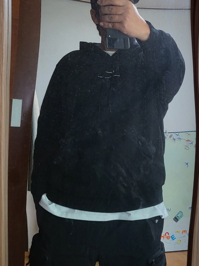 Nike x Drake Nocta NRG Essential Fleece Hoodie Black - Asia 착용 스타일