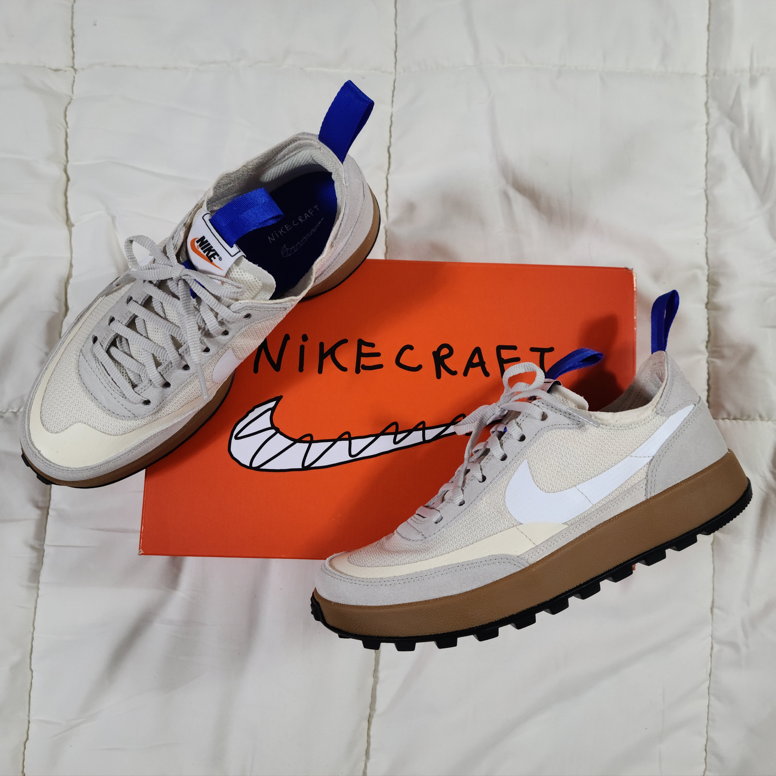 Nike x Tom Sachs General Purpose Shoe Light Cream 착용 스타일