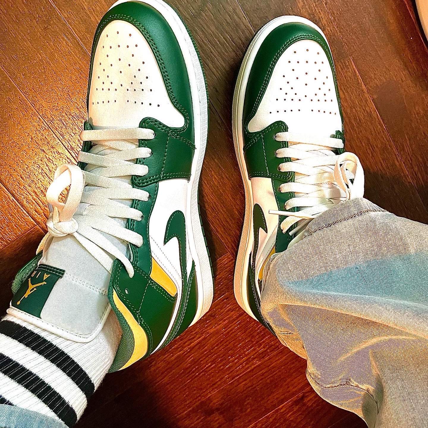 Jordan 1 Mid Sonics 2021 착용 스타일 - 4