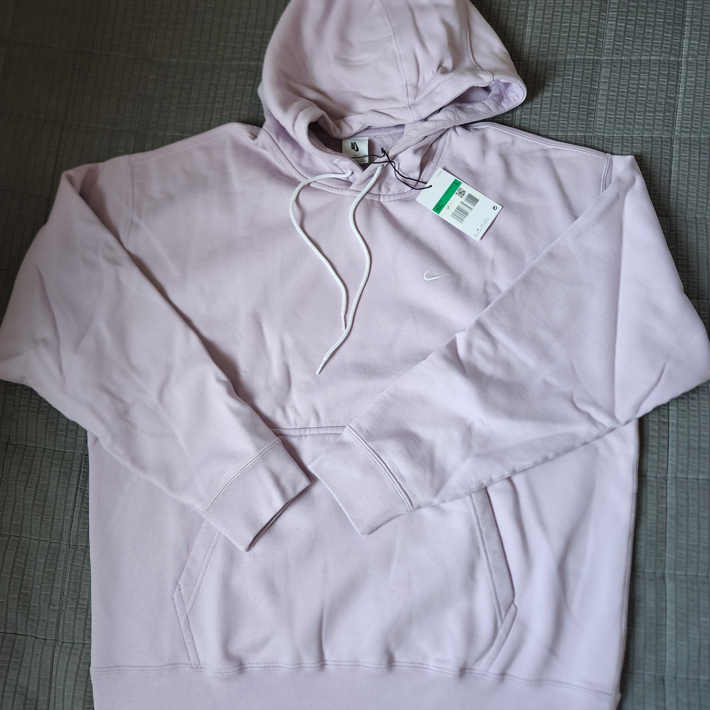 Nike NRG Solo Swoosh Fleece Hoodie Doll - US/EU 착용 스타일