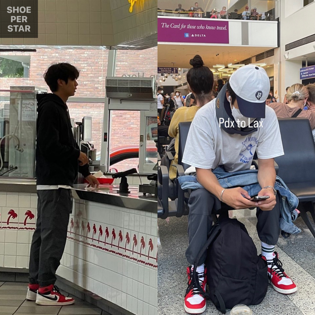 Jordan 1 KO Chicago 2021 착용 스타일 - 1