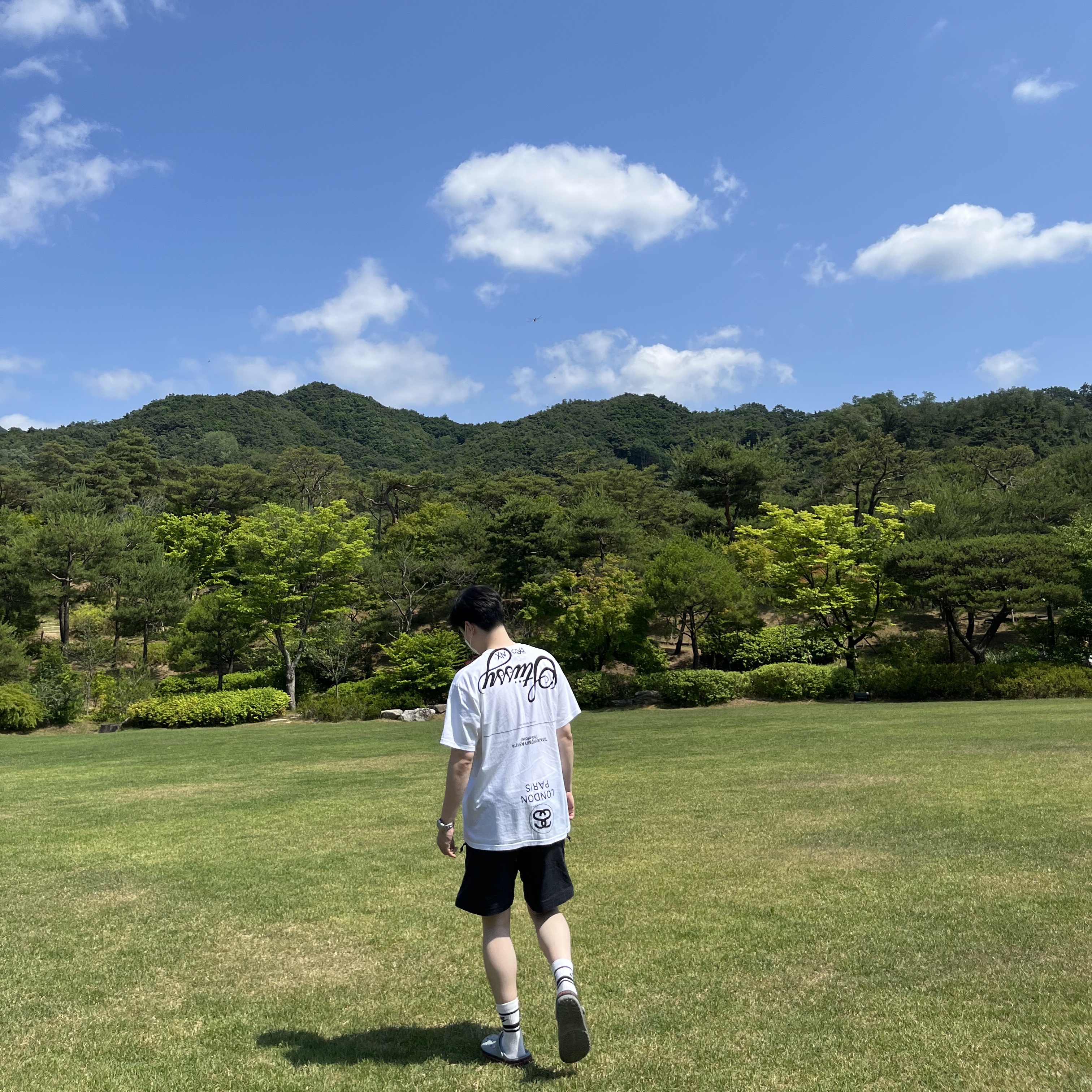 Stussy x Takahiromiyashita The Soloist 40 WT T-Shirt 착용 스타일