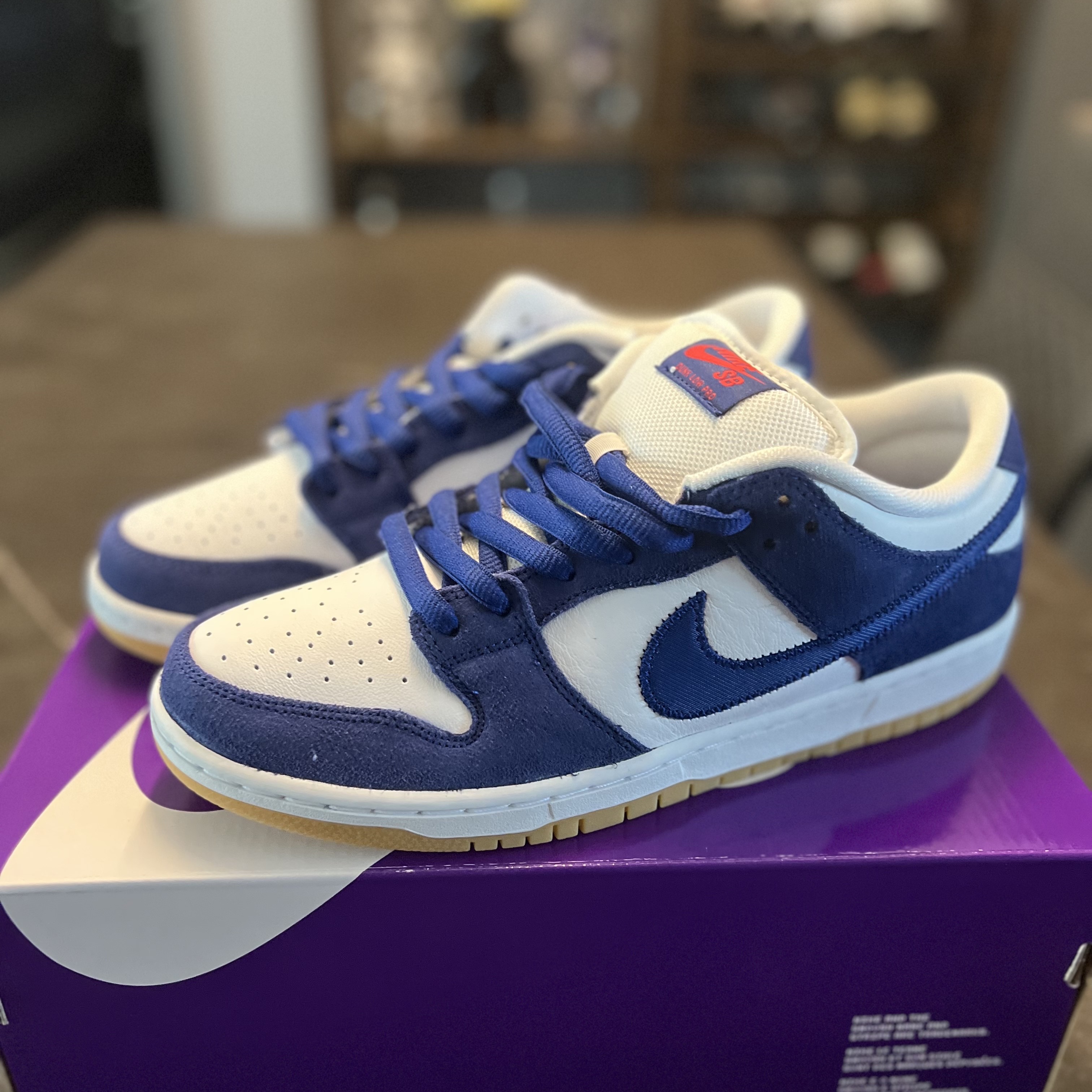 Nike SB Dunk Low Pro Premium Deep Royal Blue 착용 스타일