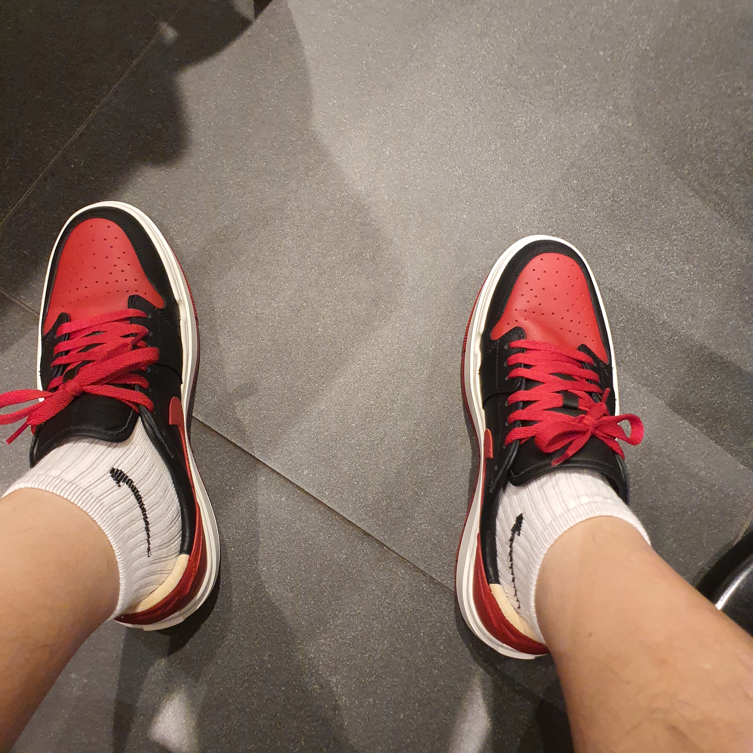 (W) Jordan 1 Elevate Low SE Bred 착용 스타일