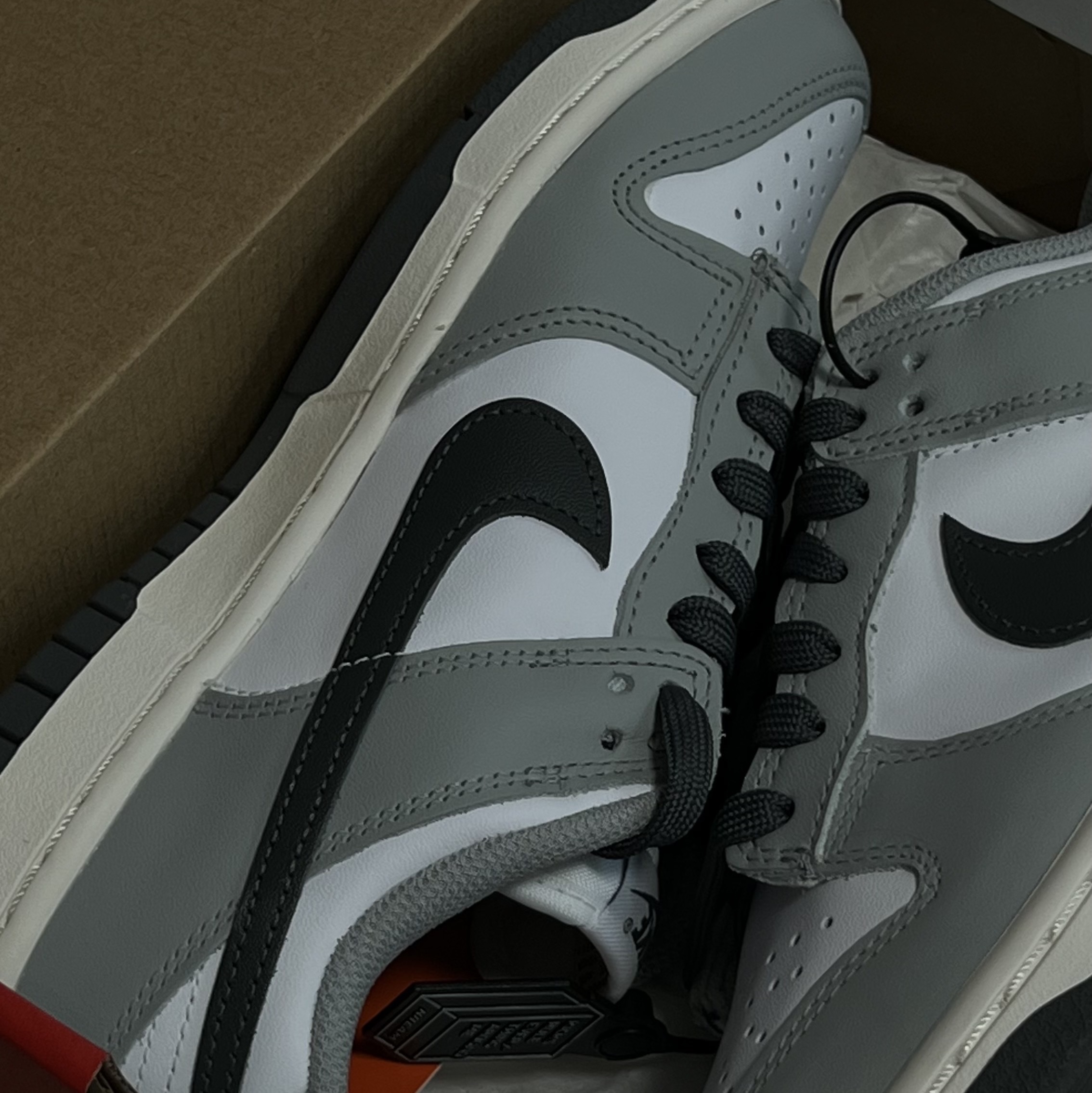(W) Nike Dunk Low Light Smoke Grey 착용 스타일