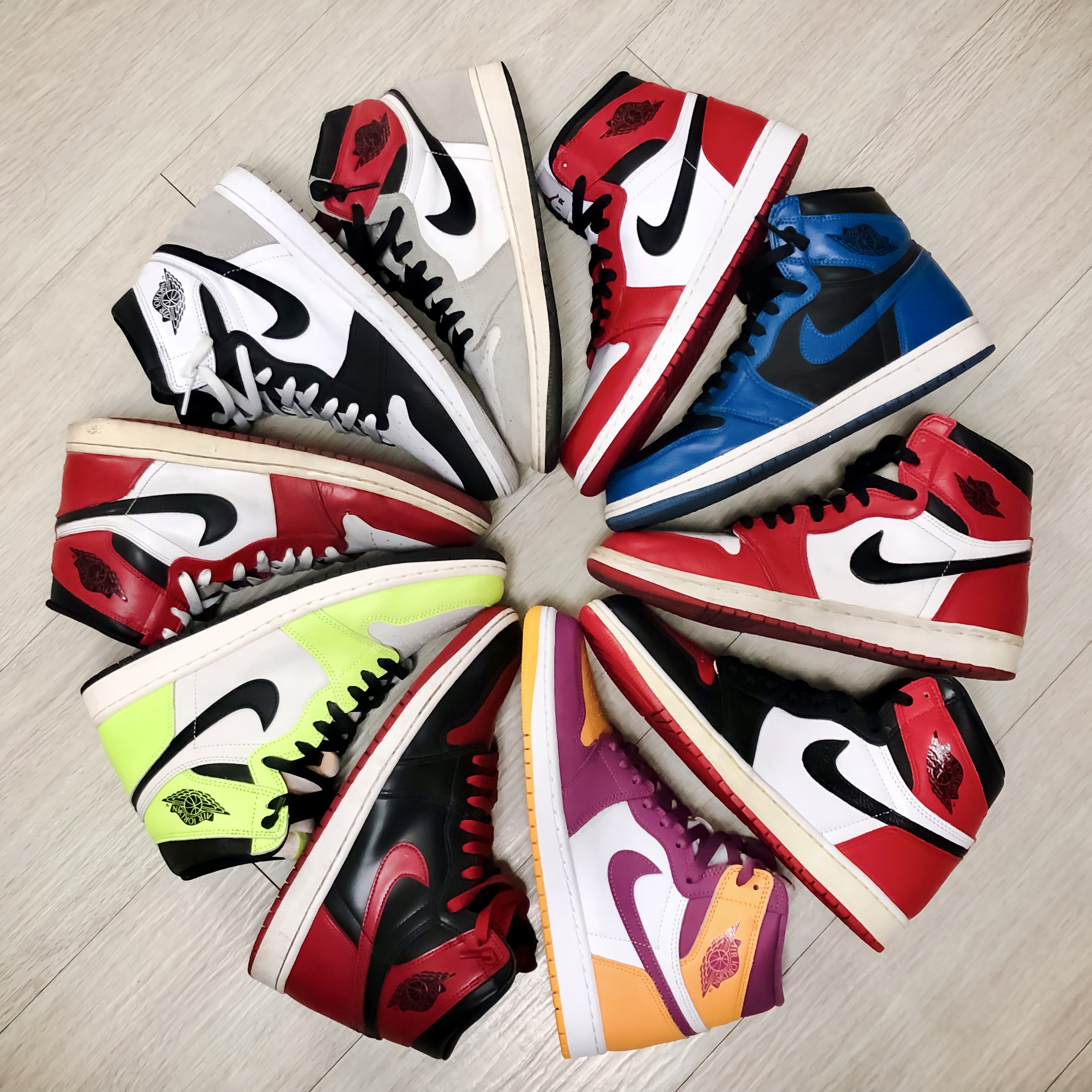 Jordan 1 Retro Chicago 1994, Jordan 1 Retro Chicago 2013 착용 스타일