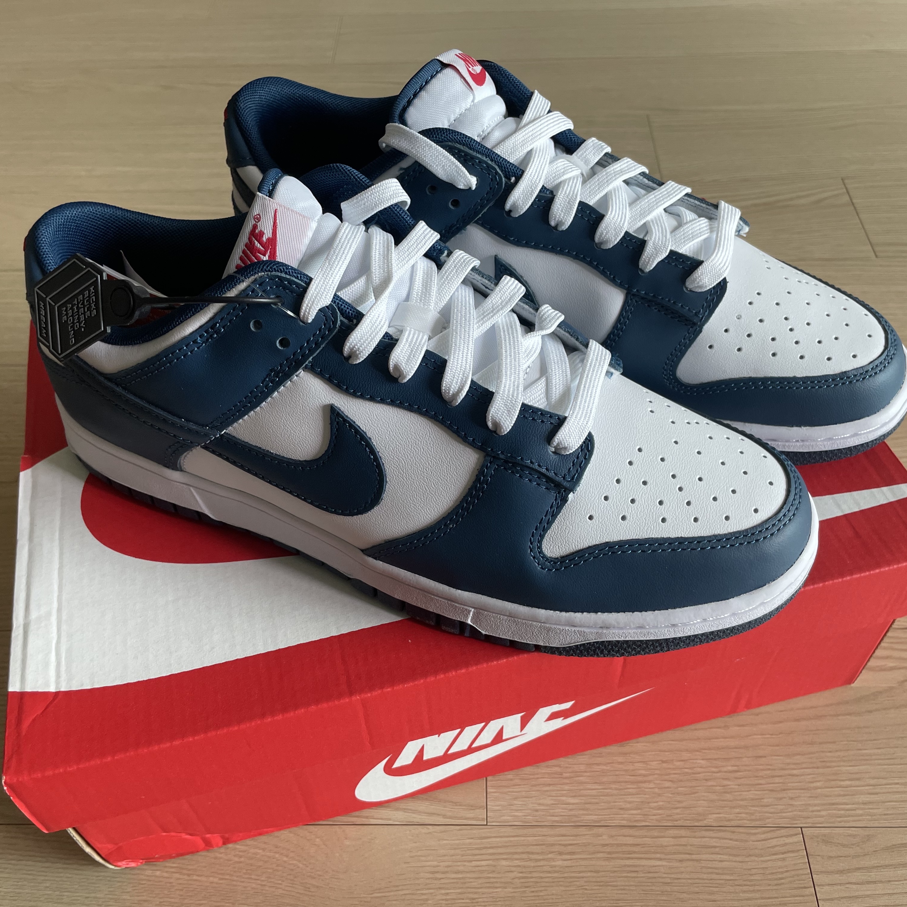 Nike Dunk Low Retro Valerian Blue 착용 스타일 - 3