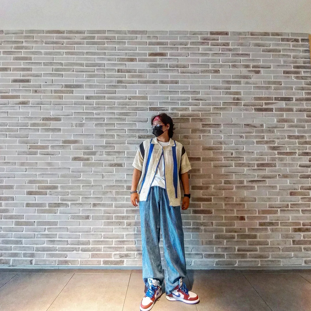 (W) Jordan 1 Zoom Air CMFT Team Red, Off-White x Amore Pacific Protection Box (Without Cosmetics) 착용 스타일 - 1