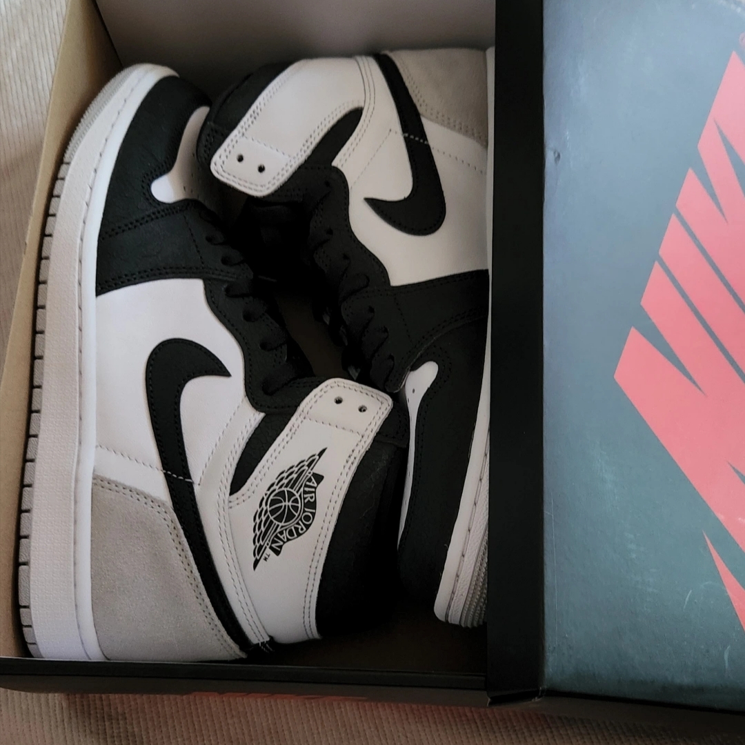 Jordan 1 Retro High OG Bleached Coral 착용 스타일 - 1