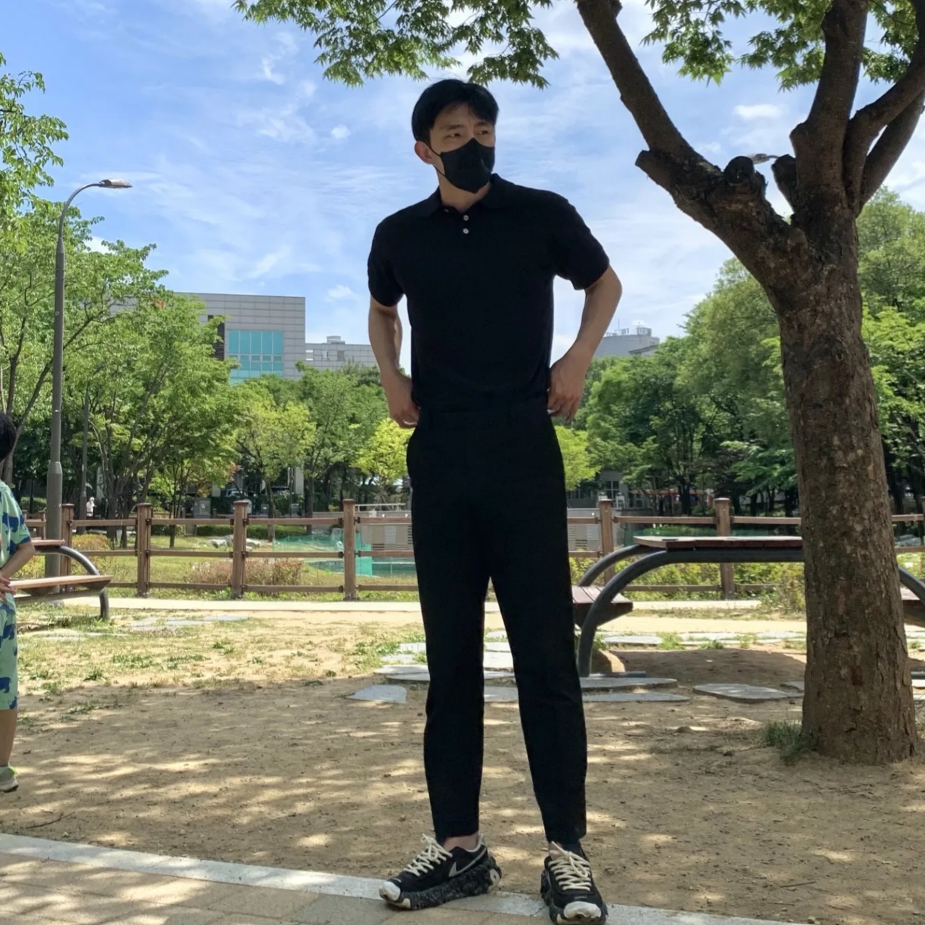 Nike x Undercover Overbreak SP Black 착용 스타일