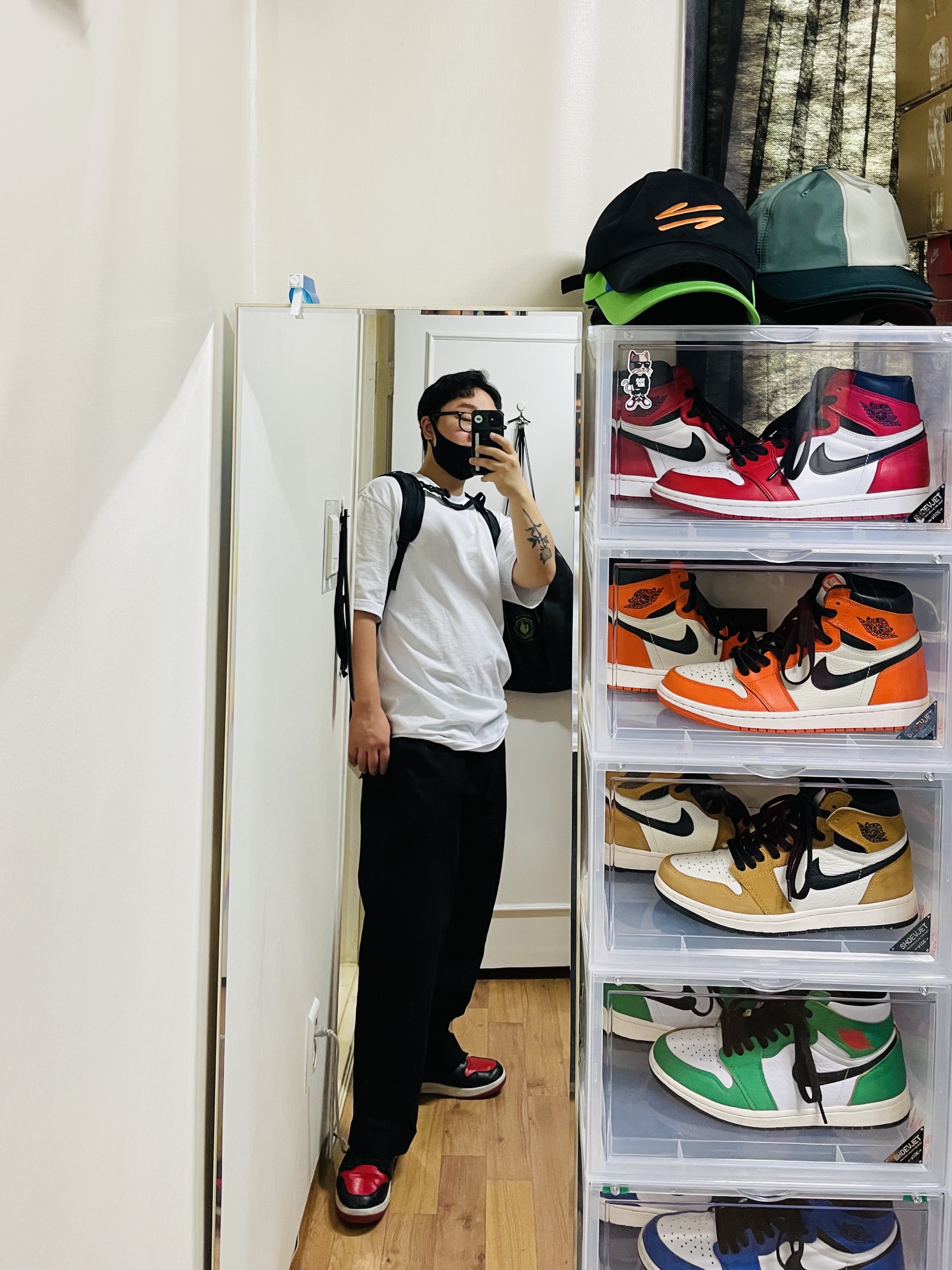Jordan 1.5 Retro Bred 착용 스타일 - 1