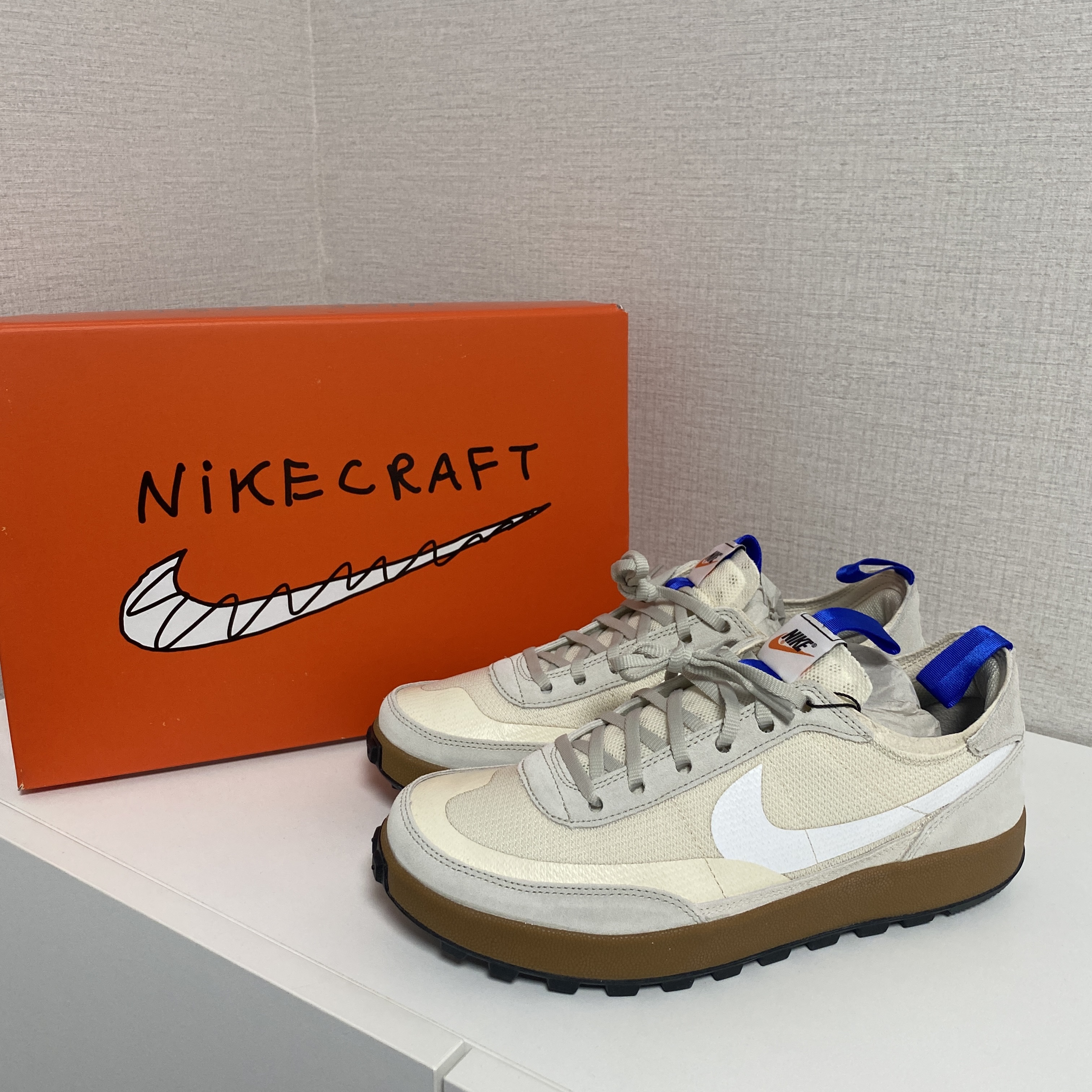 Nike x Tom Sachs General Purpose Shoe Light Cream 착용 스타일