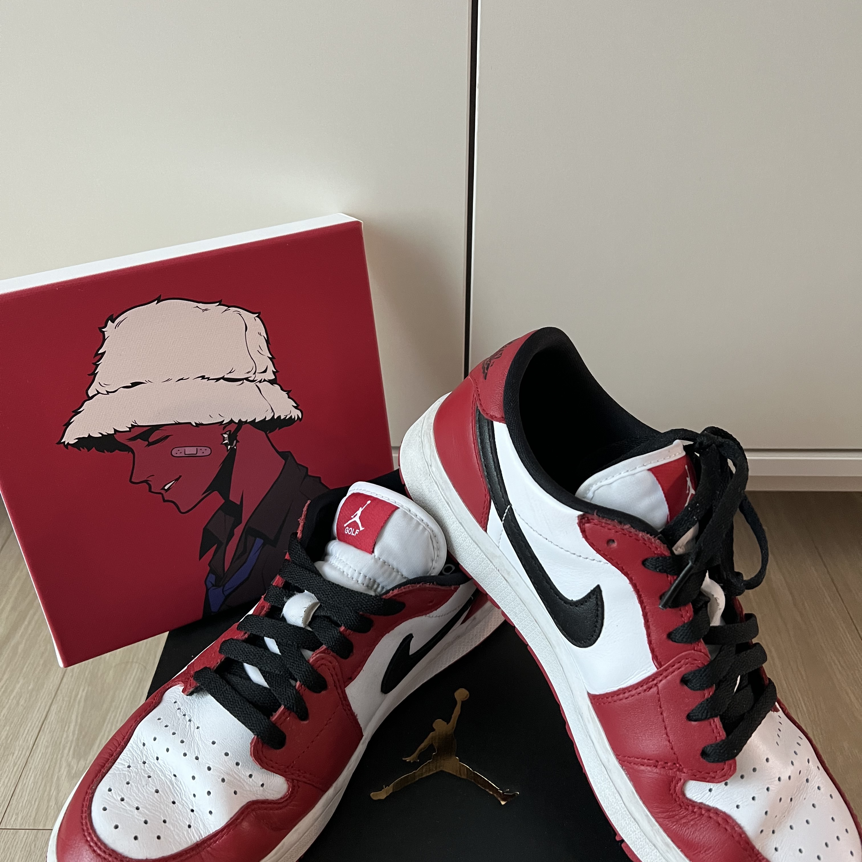 Jordan 1 Low Golf Chicago 착용 스타일