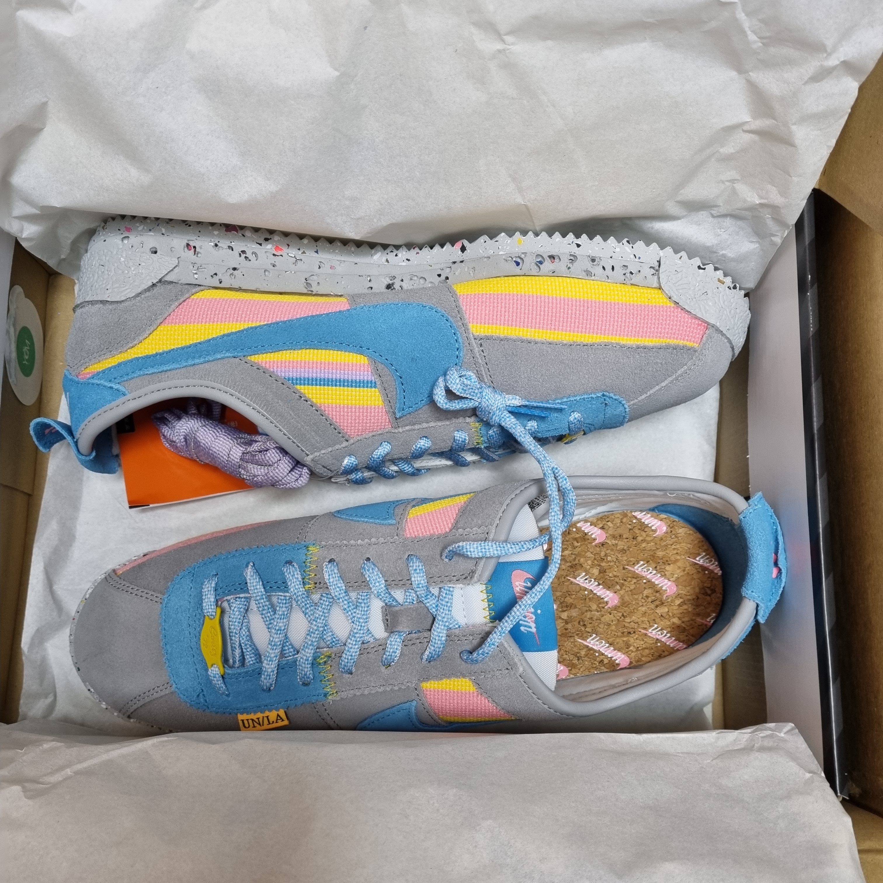 Nike x Union Cortez SP Light Smoke 착용 스타일 - 5