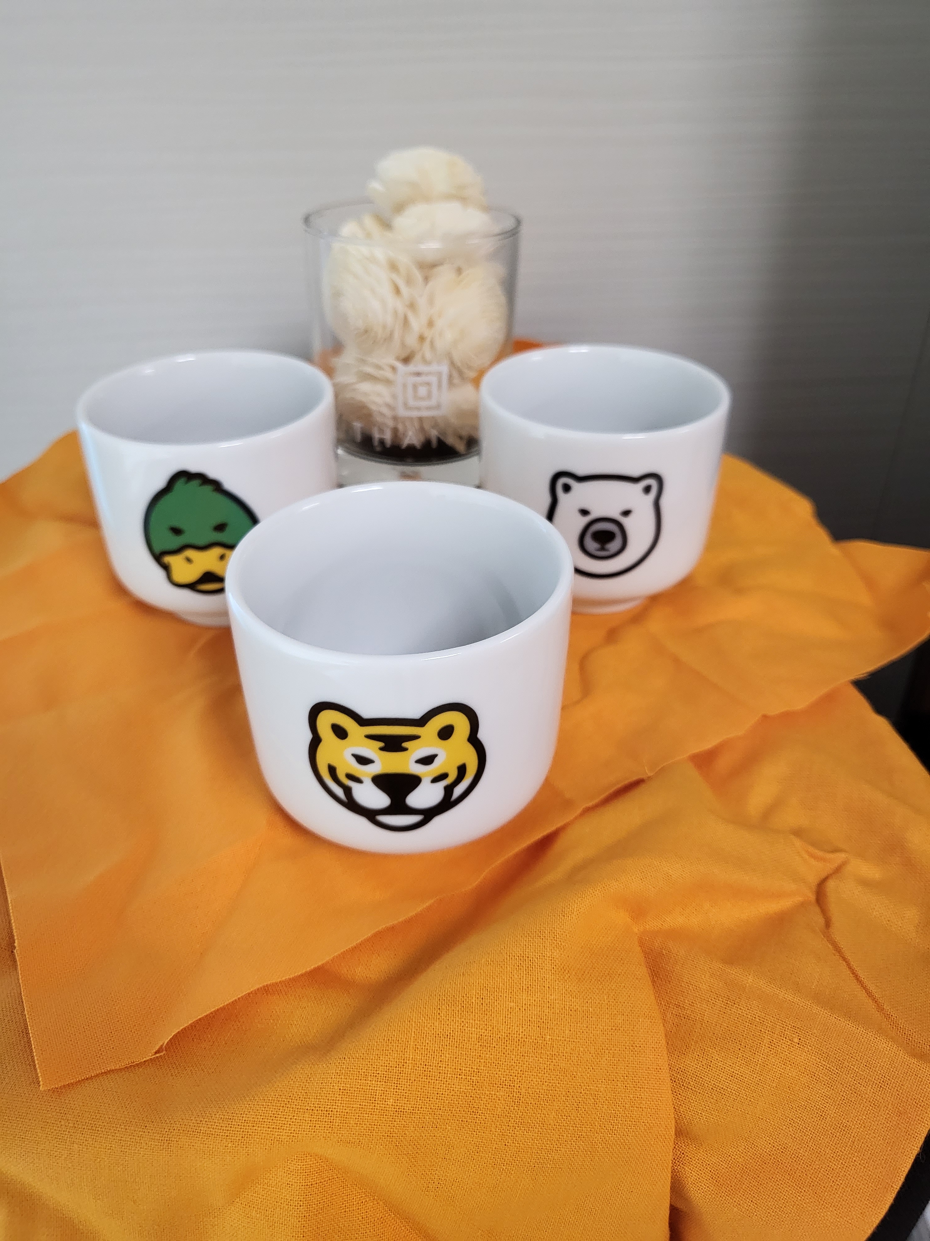 Human Made Sake Cup White (Set of 3) 착용 스타일 - 2
