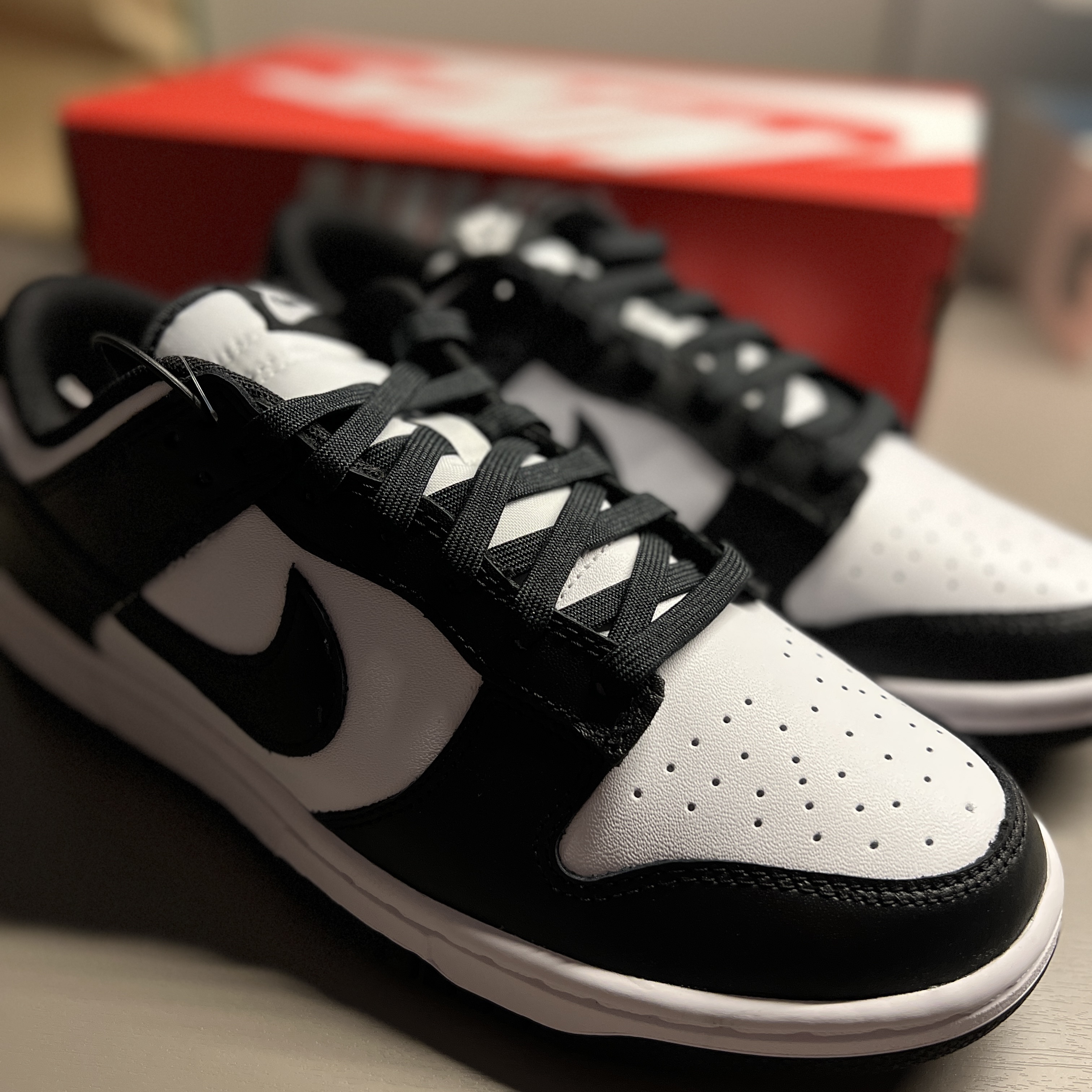 (W) Nike Dunk Low Black 착용 스타일