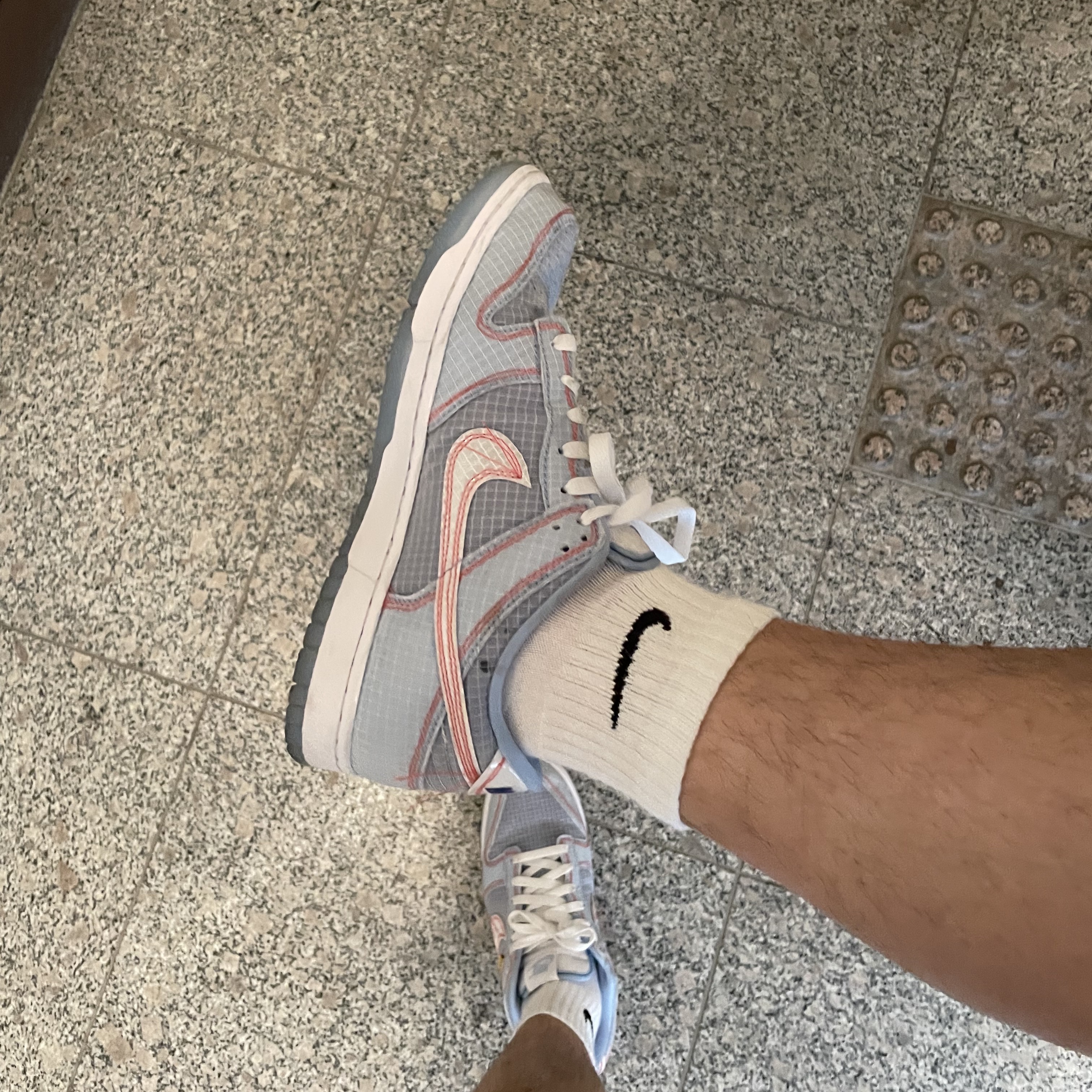 Nike x Union Dunk Low Passport Pack Argon 착용 스타일