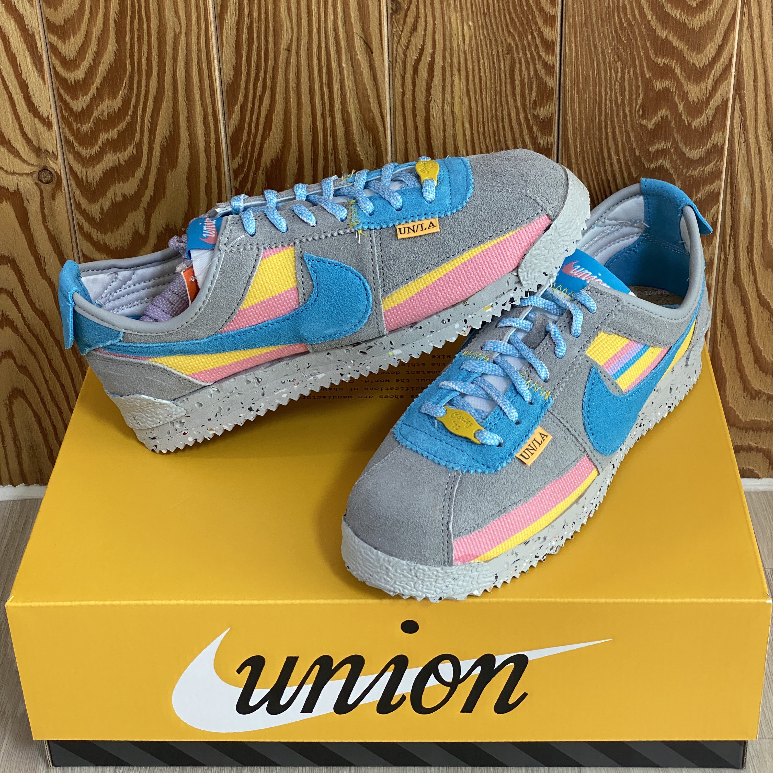 Nike x Union Cortez SP Light Smoke 착용 스타일