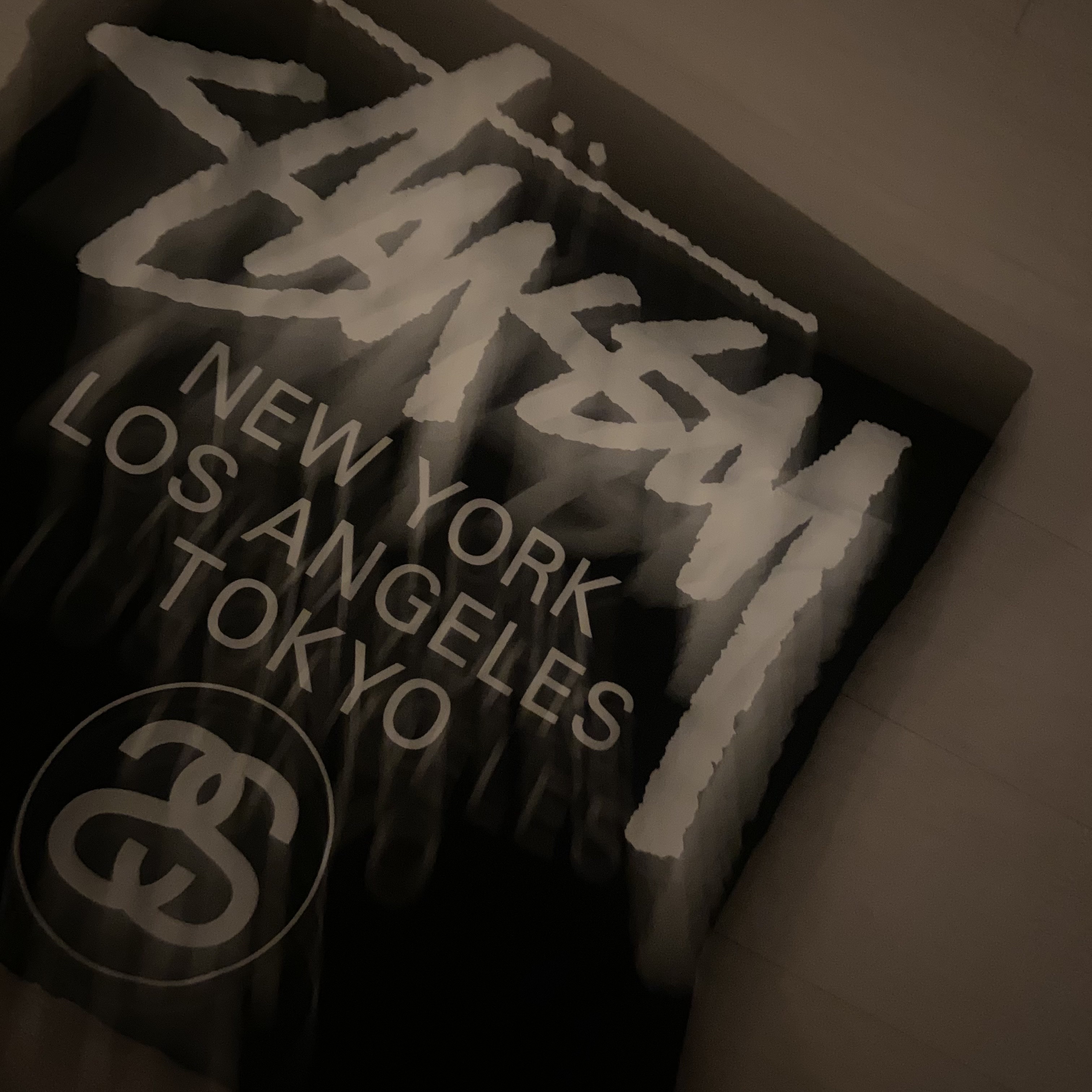 Stussy World Tour T-Shirt Black 착용 스타일 - 1