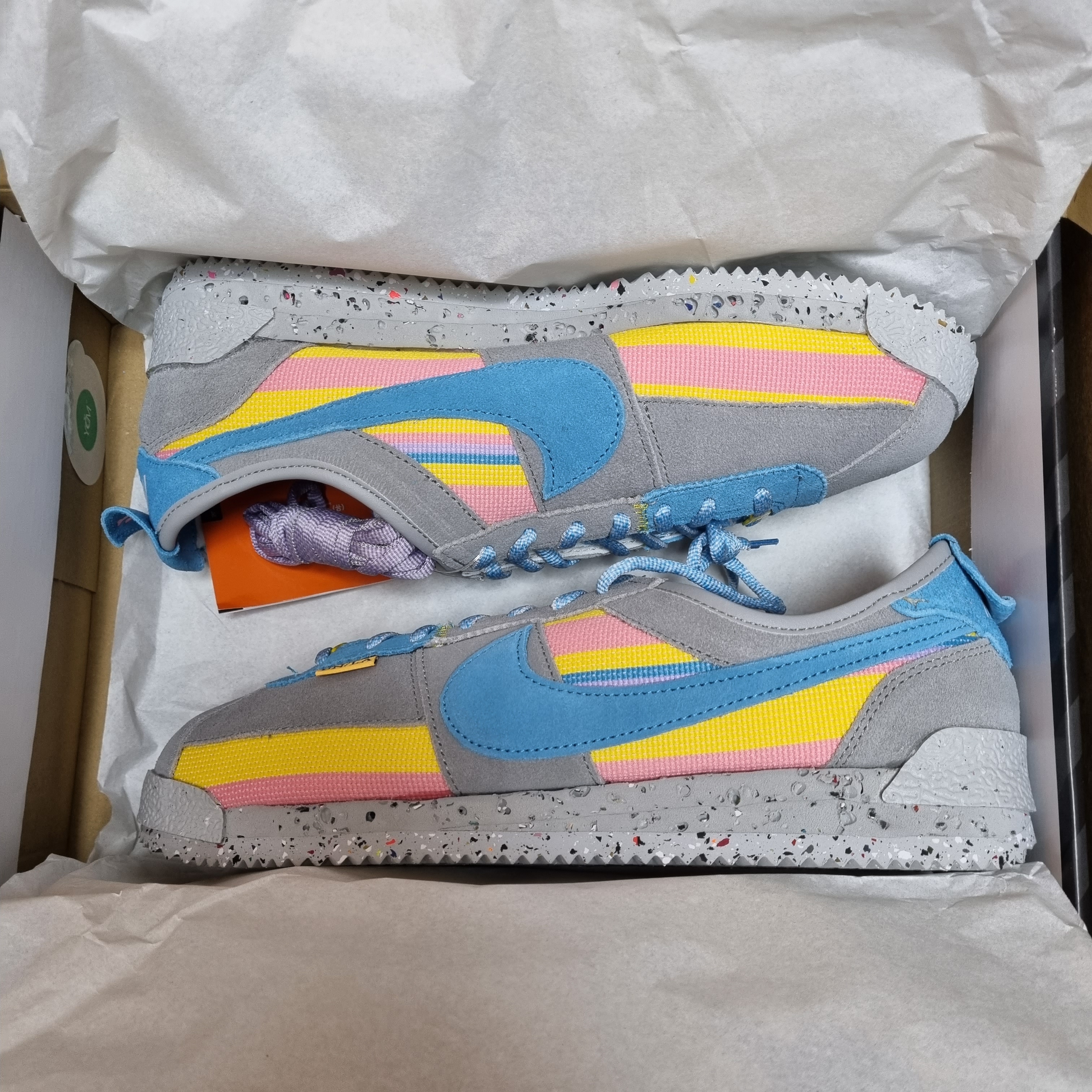 Nike x Union Cortez SP Light Smoke 착용 스타일 - 4