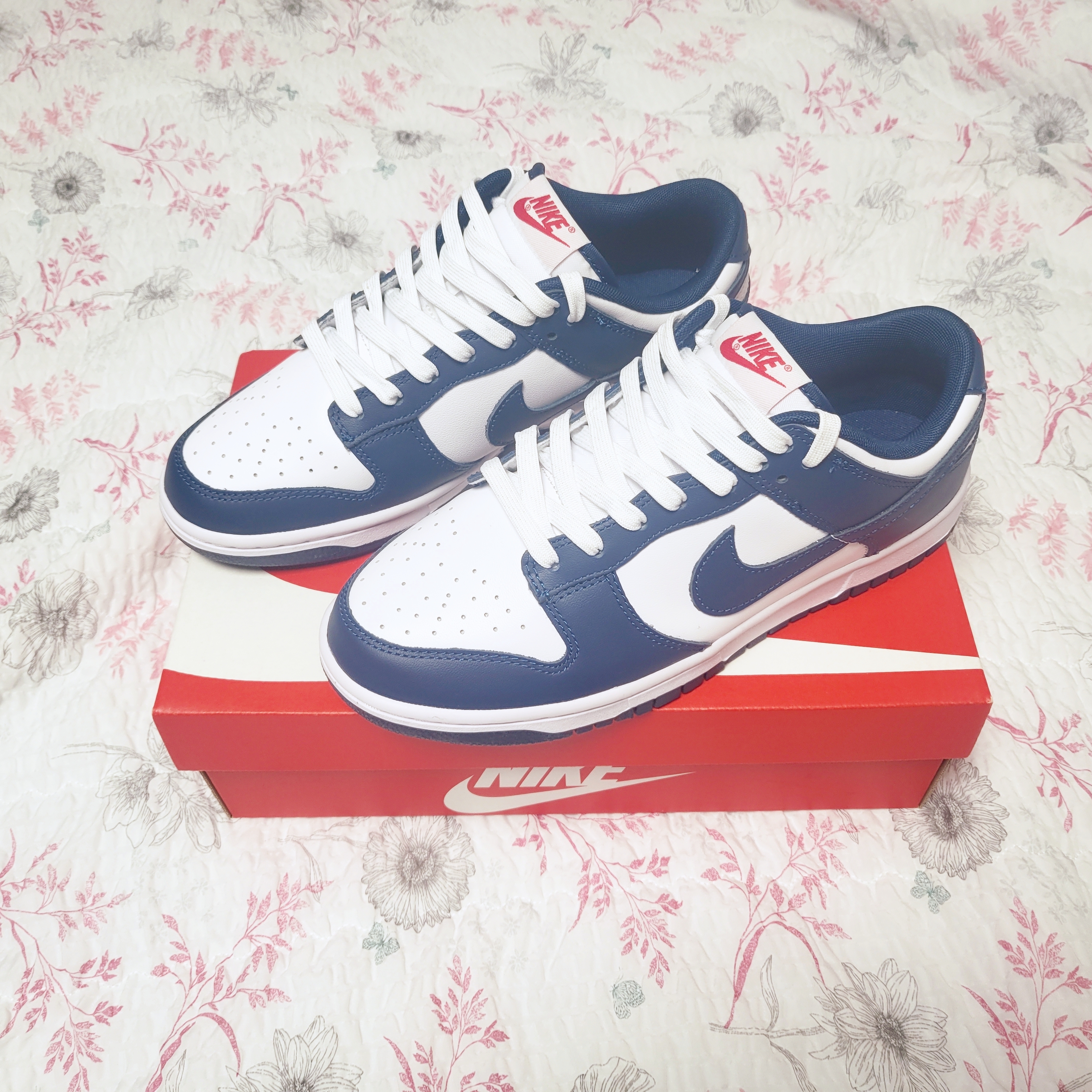 Nike Dunk Low Retro Valerian Blue 착용 스타일