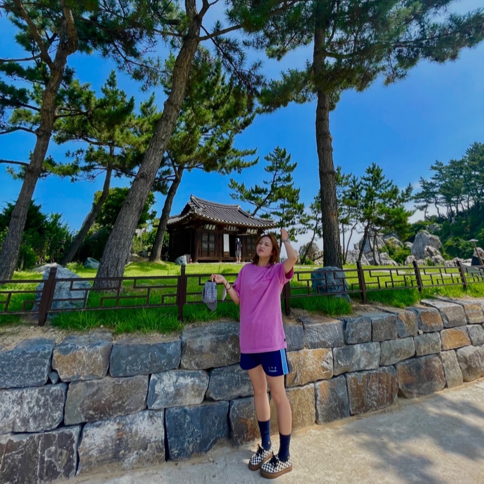 IAB Studio Pigment T-Shirt Magenta, IAB Studio Pigment T-Shirt Oatmeal 착용 스타일 - 2