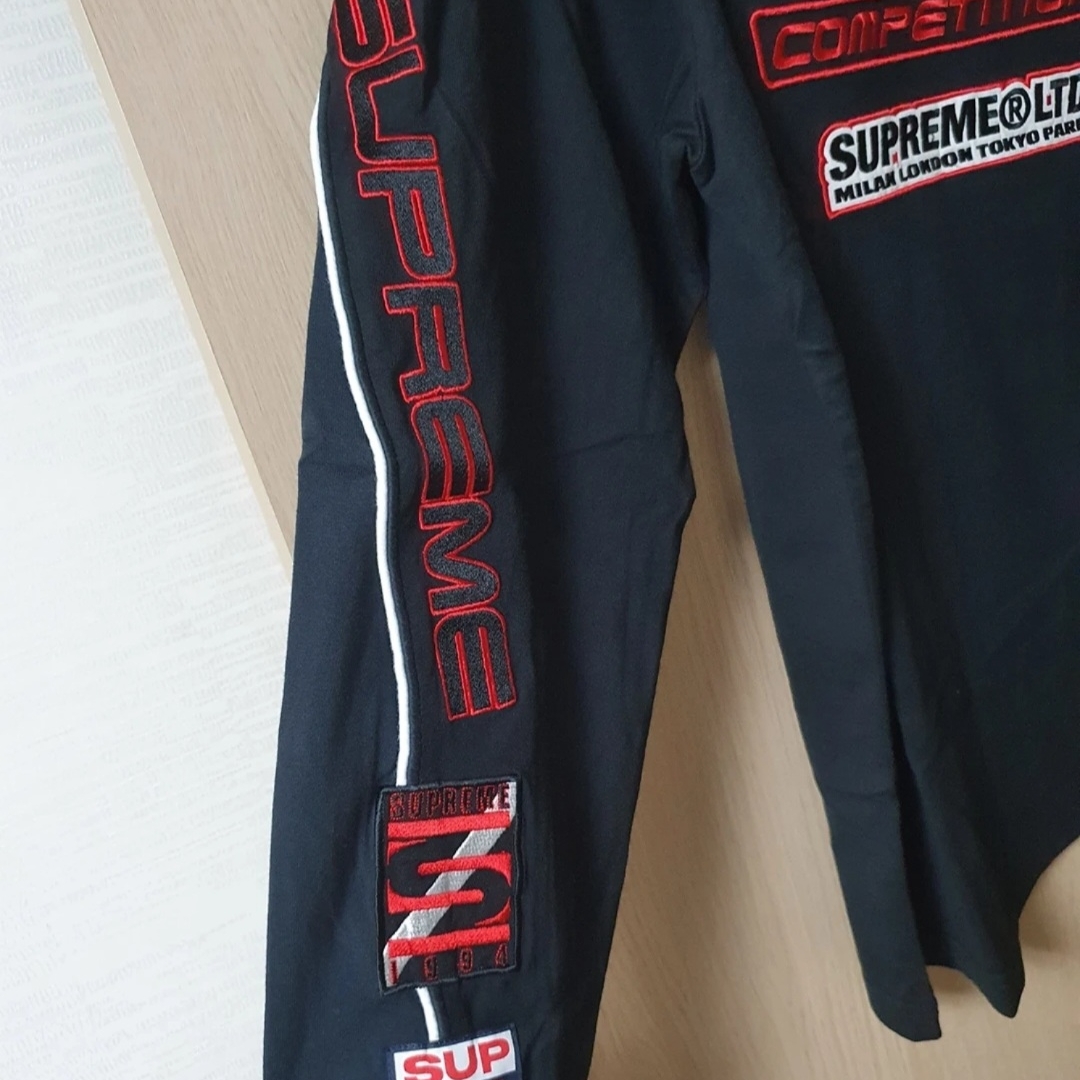 Supreme Competition L/S Top Black - 22SS 착용 스타일 - 3