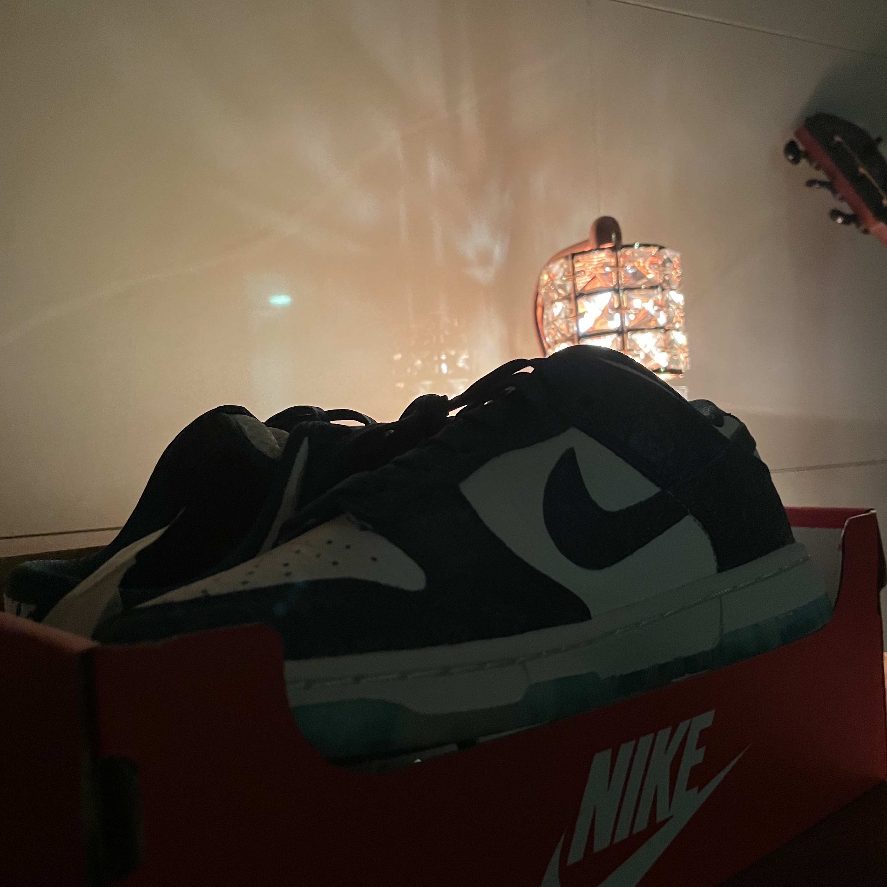 (W) Nike Dunk Low Ocean 착용 스타일 - 5