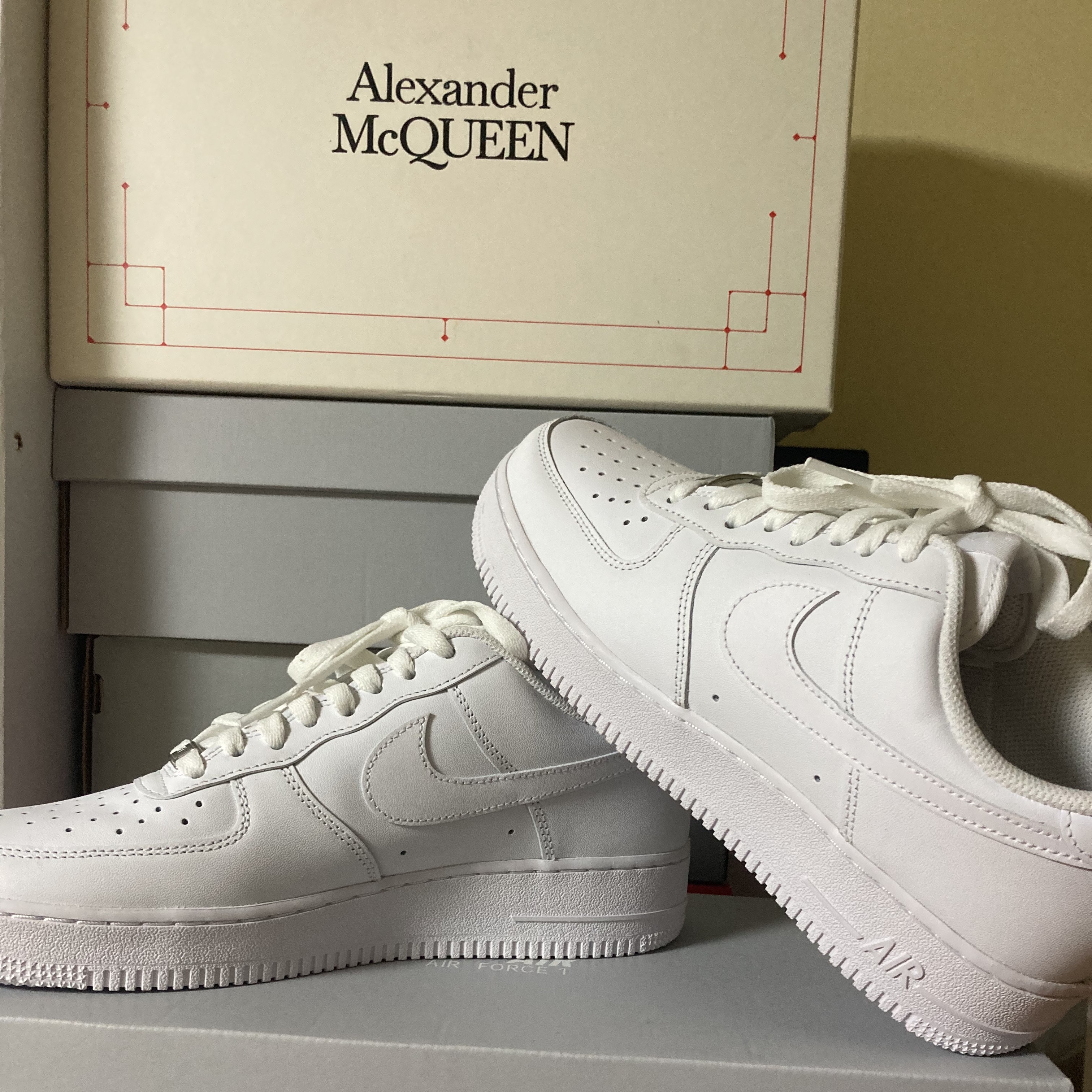 Nike Air Force 1 '07 Low White 착용 스타일