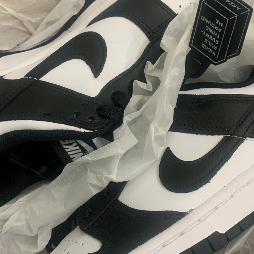 (W) Nike Dunk Low Black 착용 스타일