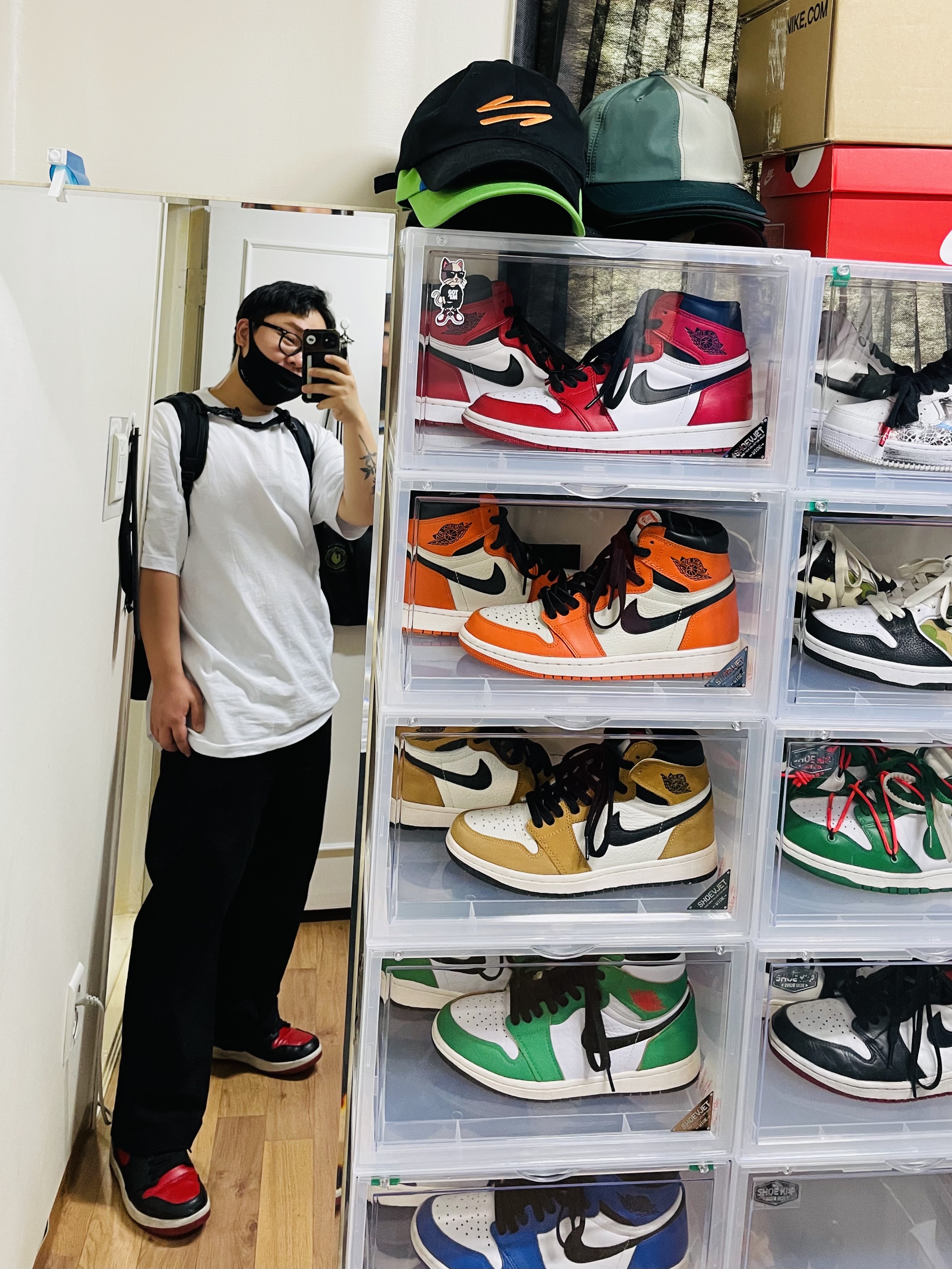 Jordan 1.5 Retro Bred 착용 스타일 - 2