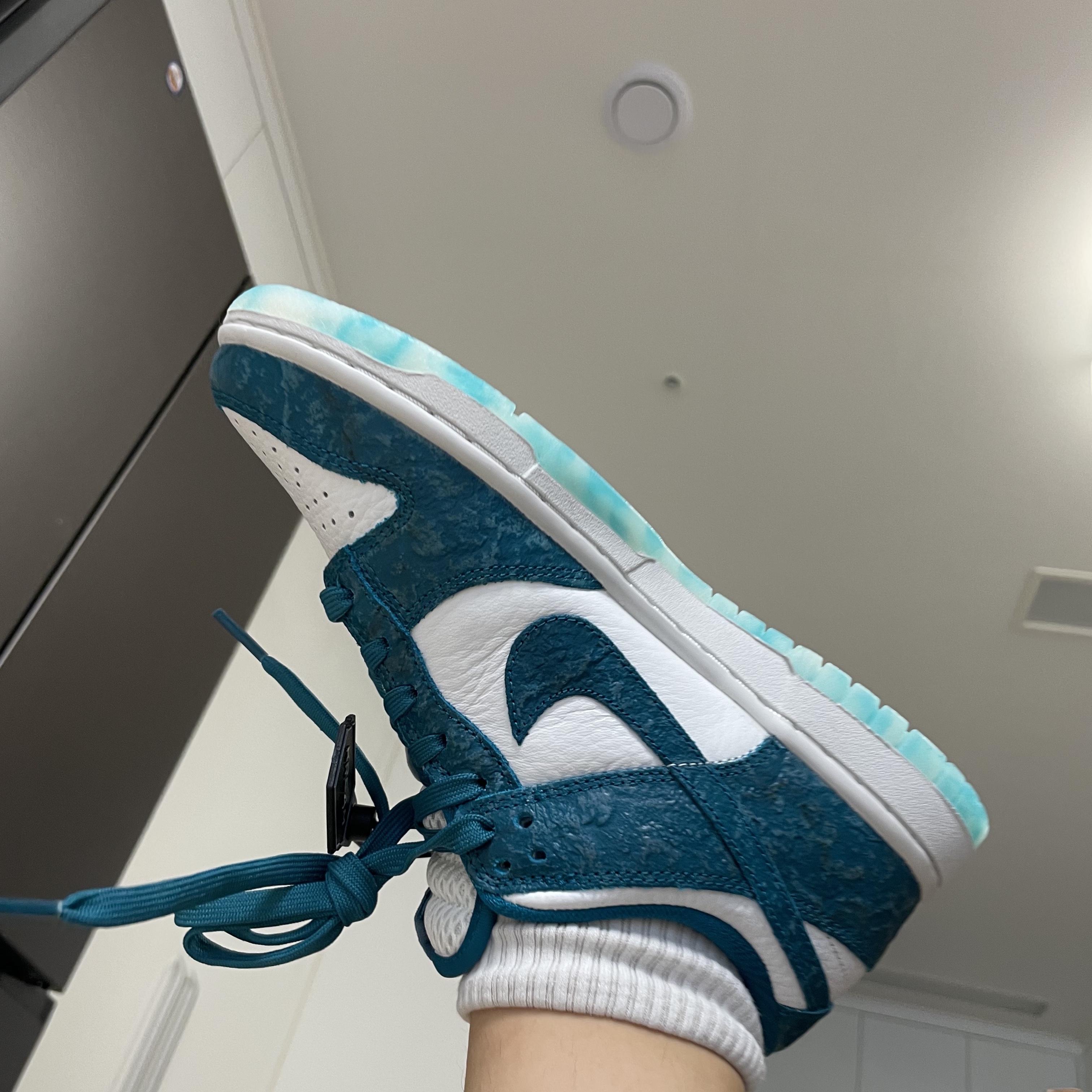 (W) Nike Dunk Low Ocean 착용 스타일 - 2