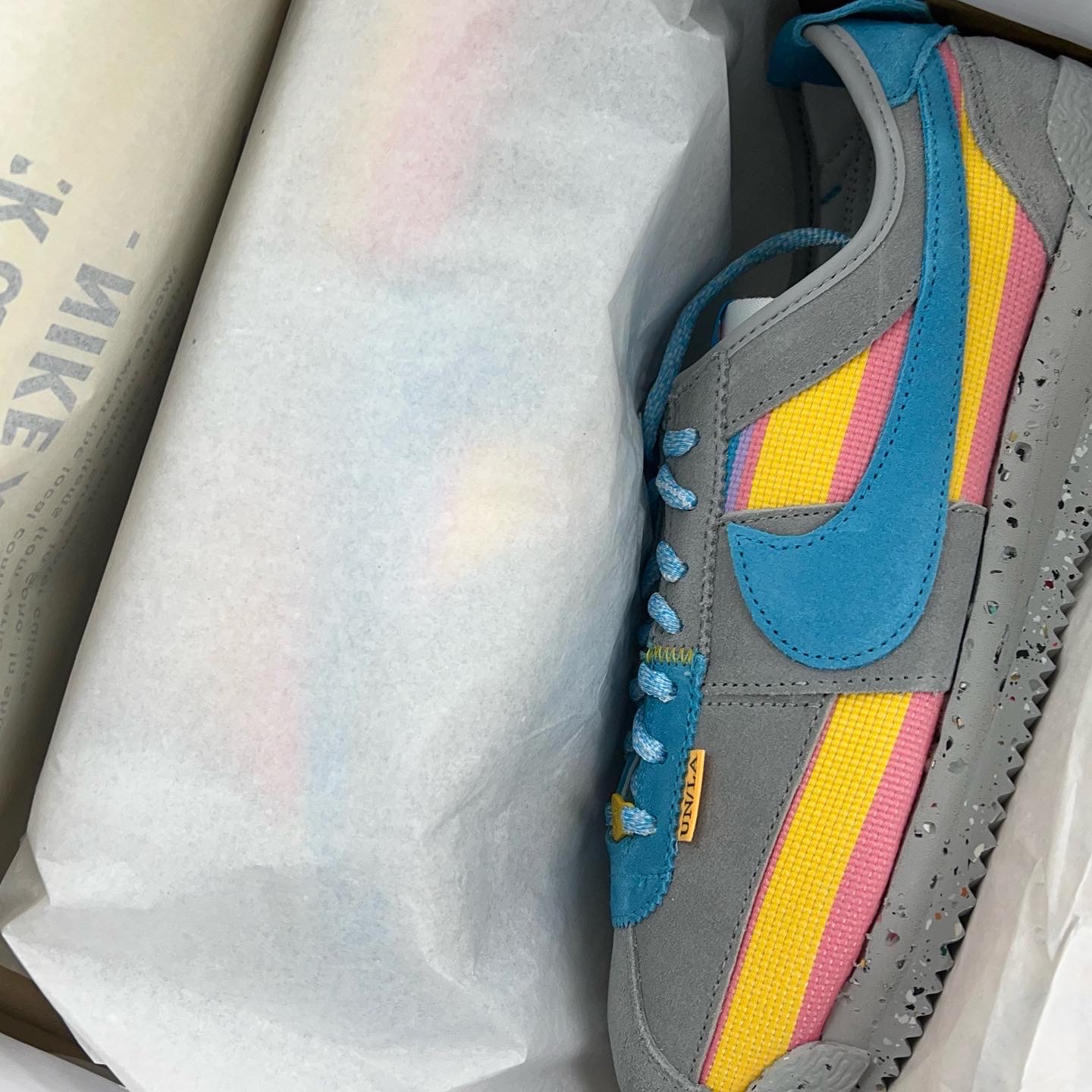 Nike x Union Cortez SP Light Smoke 착용 스타일 - 2
