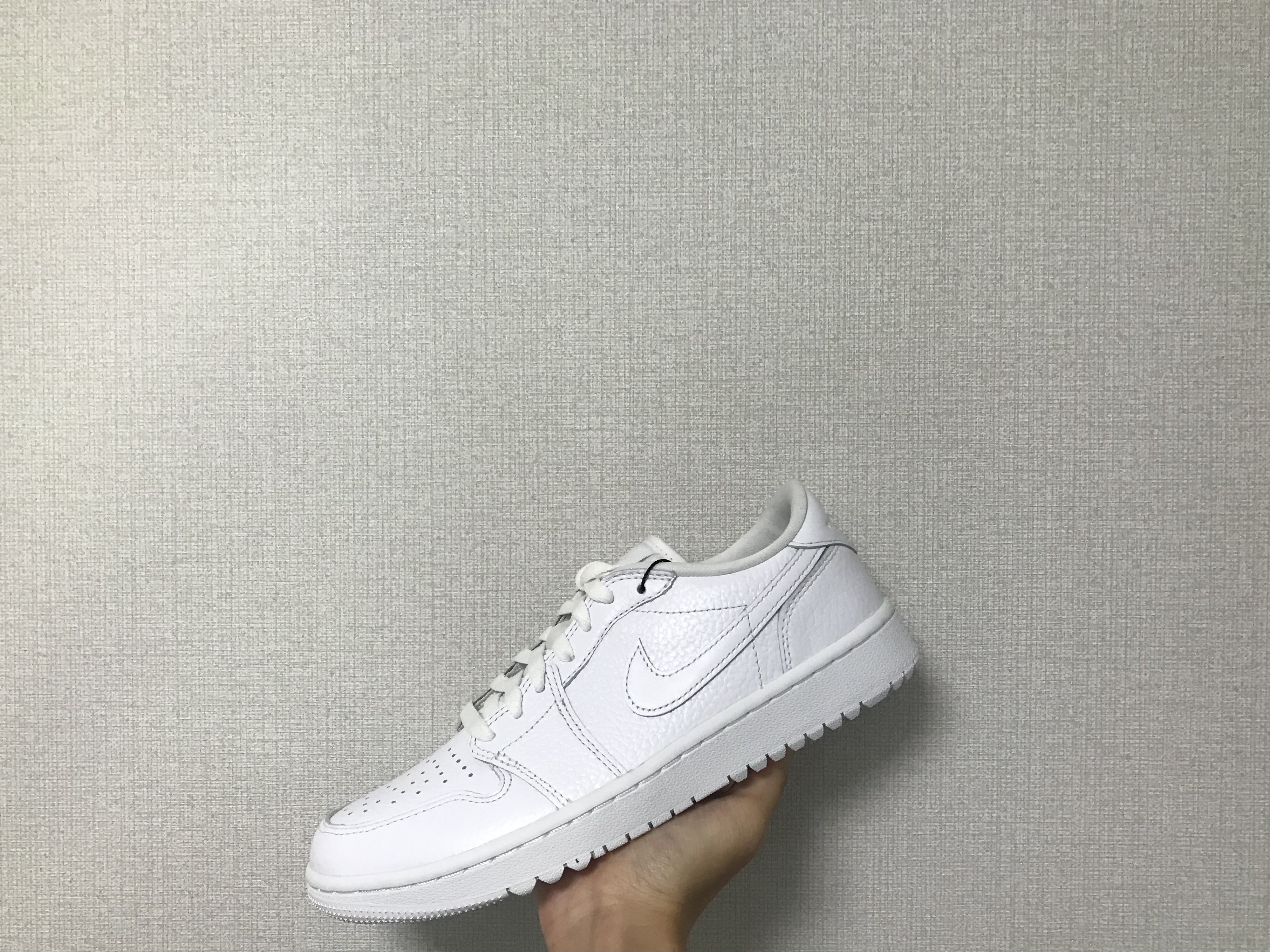 Jordan 1 Low Golf Triple White, Jordan 1 Low Golf Copa 착용 스타일 - 4