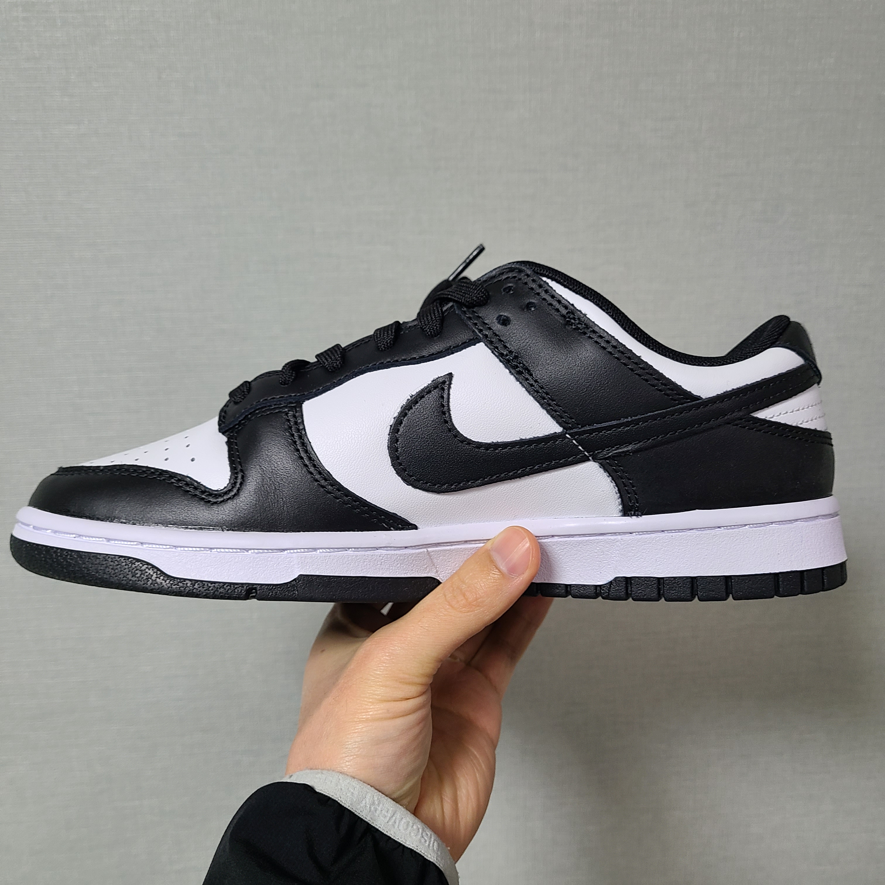 Nike Dunk Low Retro Black, (W) Nike Dunk Low Black 착용 스타일