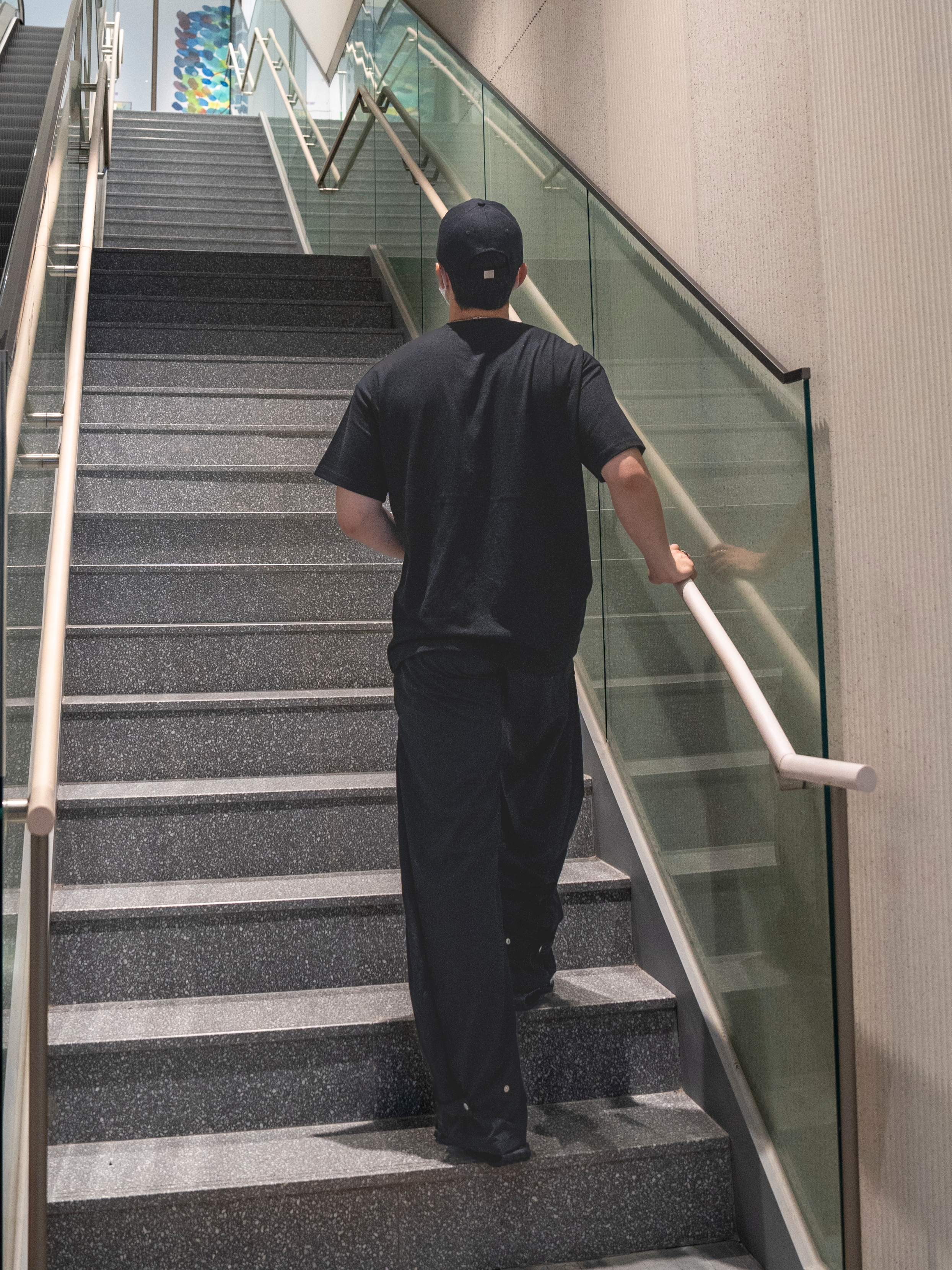 Nike x Matthew M Williams Zoom 004 Triple Black 착용 스타일 - 4
