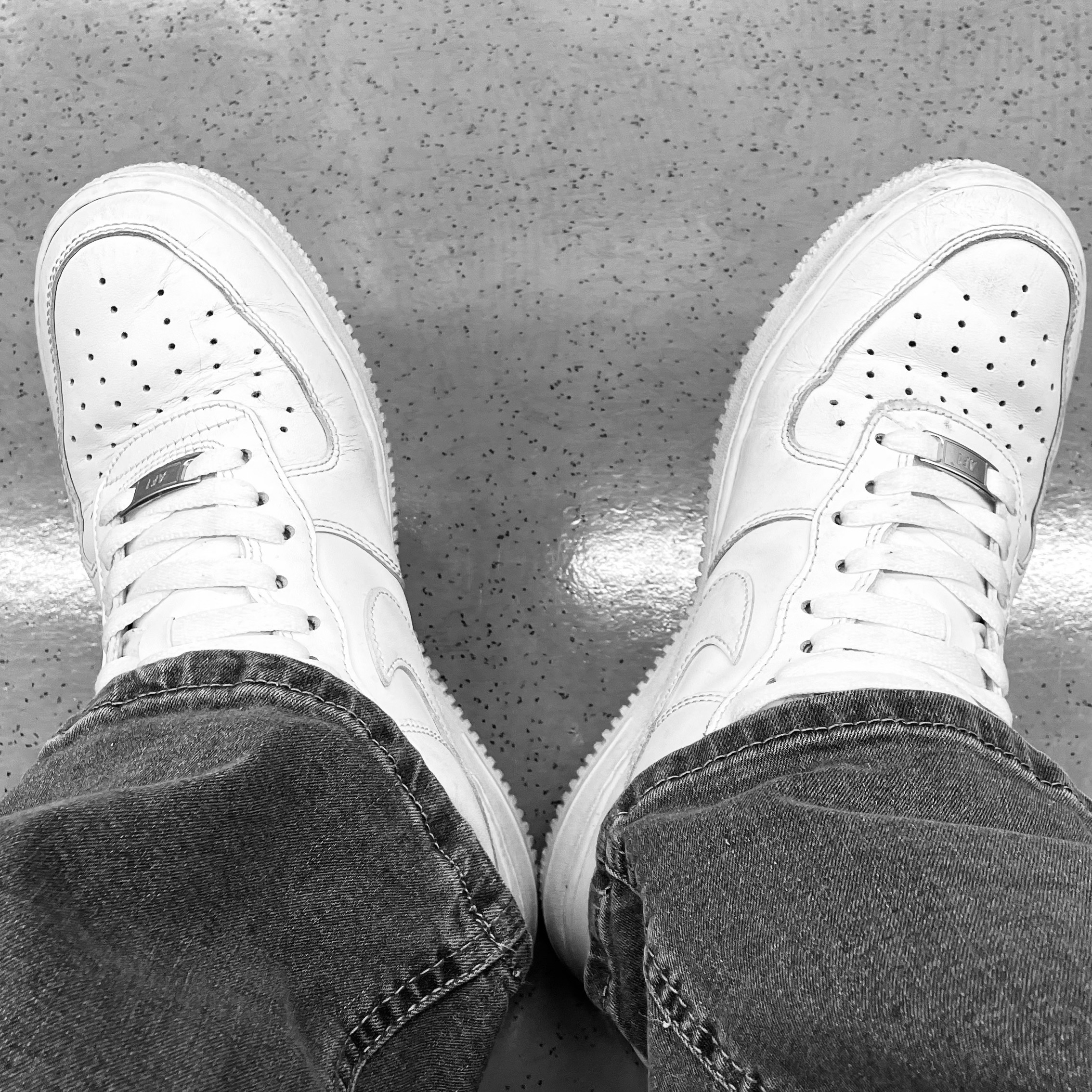 Nike Air Force 1 '07 Low White 착용 스타일