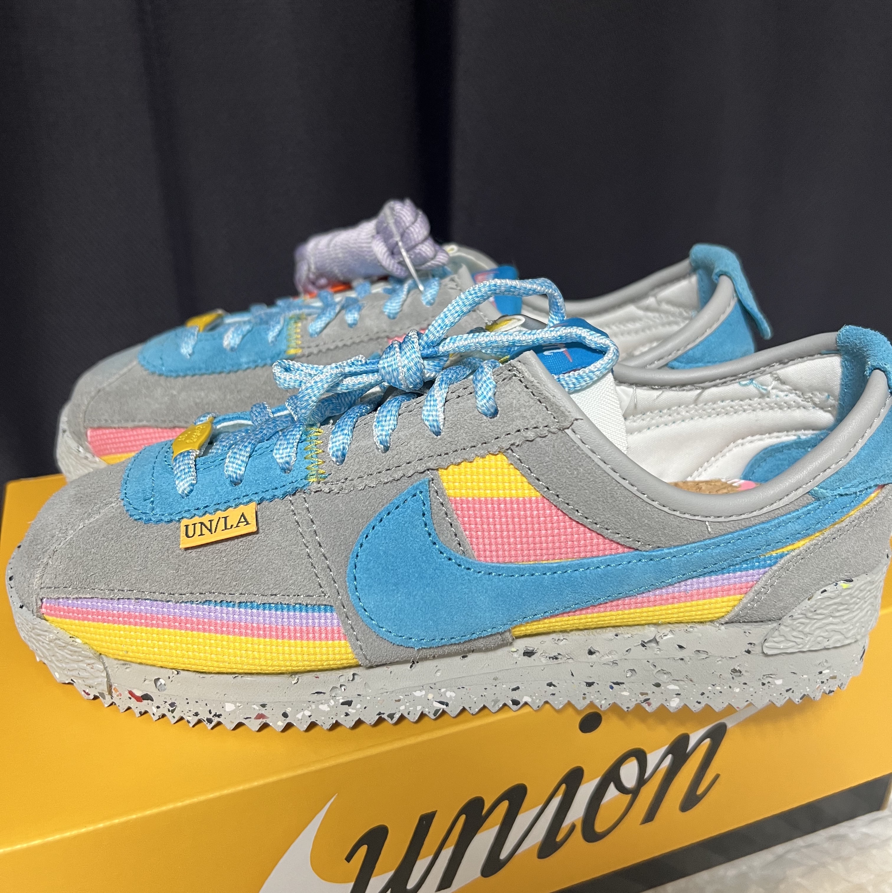 Nike x Union Cortez SP Light Smoke 착용 스타일