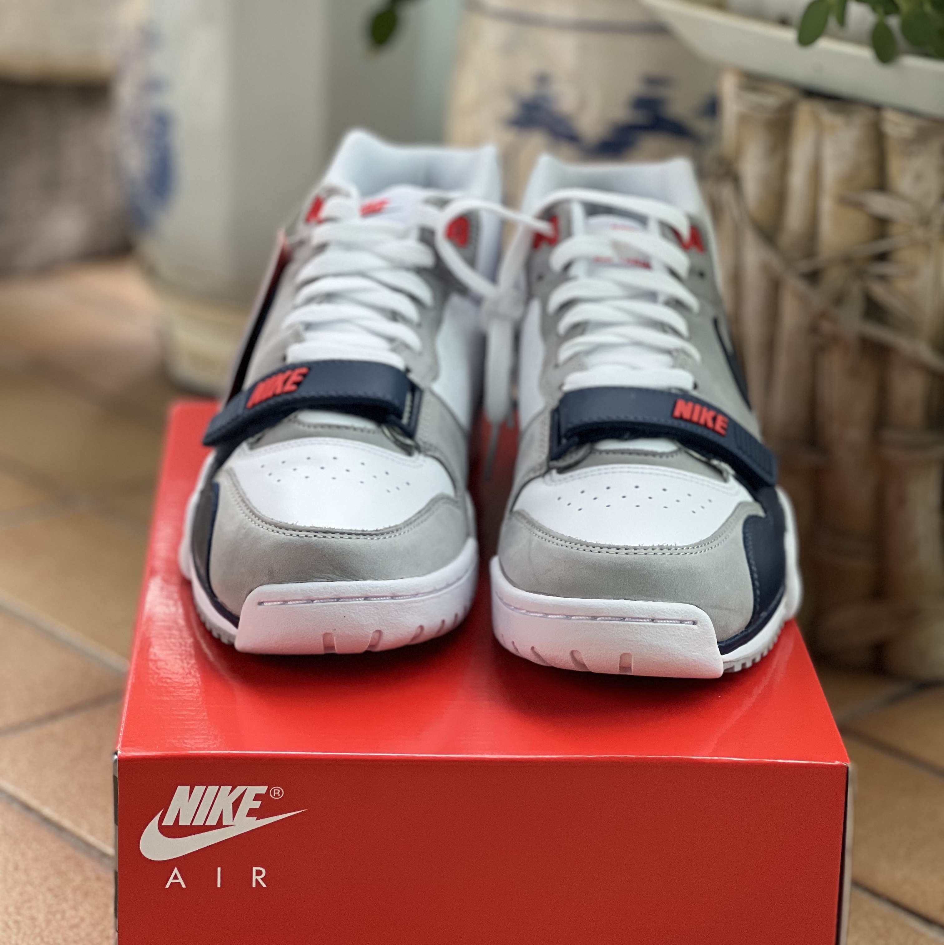 Nike Air Trainer 1 Midnight Navy 착용 스타일 - 3