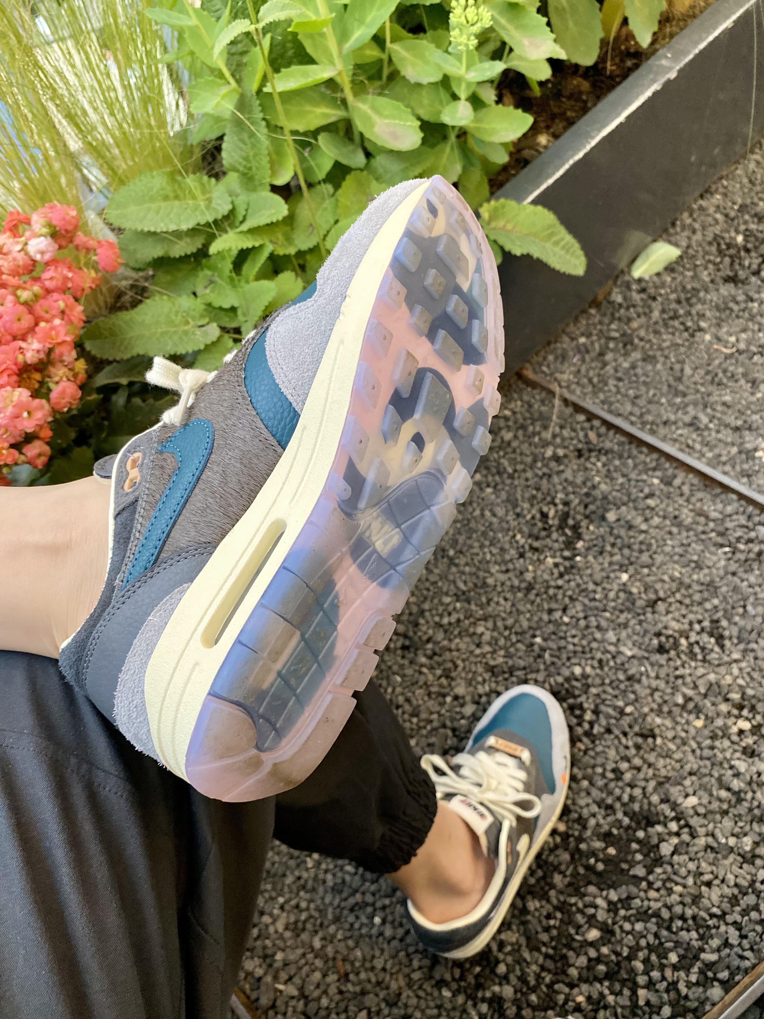 Nike x Kasina Air Max 1 SP Won-Ang Particle Grey 착용 스타일