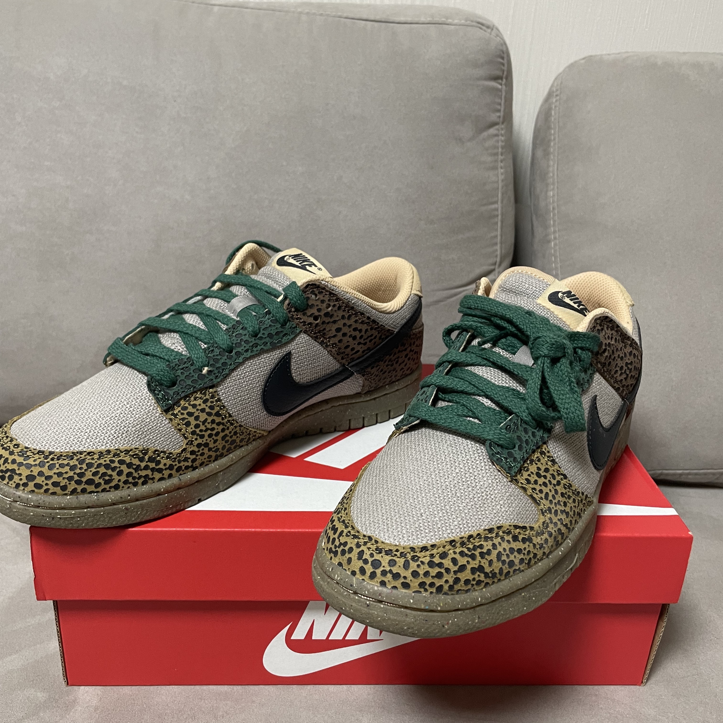 NIke Dunk Low Safari 착용 스타일 - 3