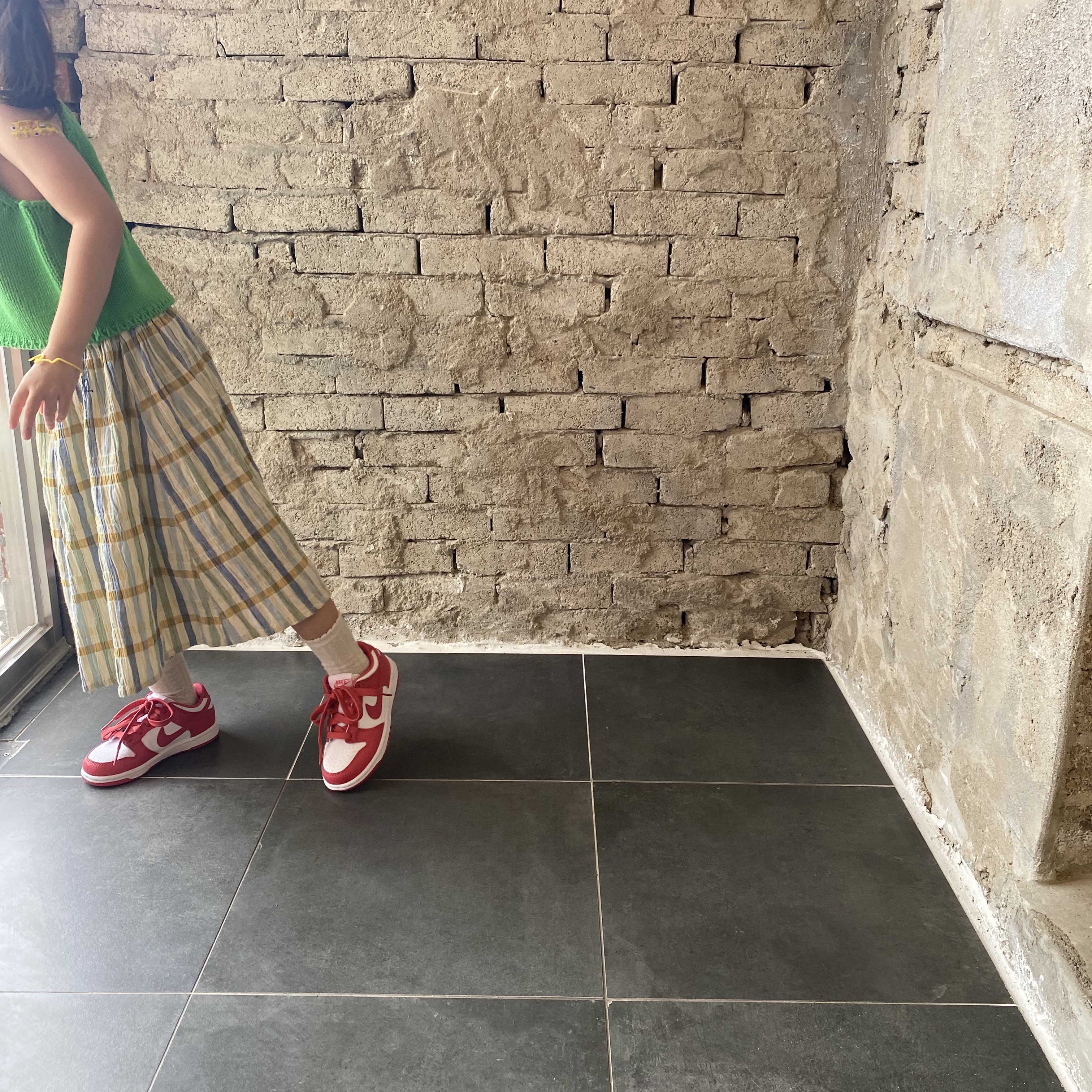 (PS) Nike Dunk Low Archeo Pink 착용 스타일 - 3