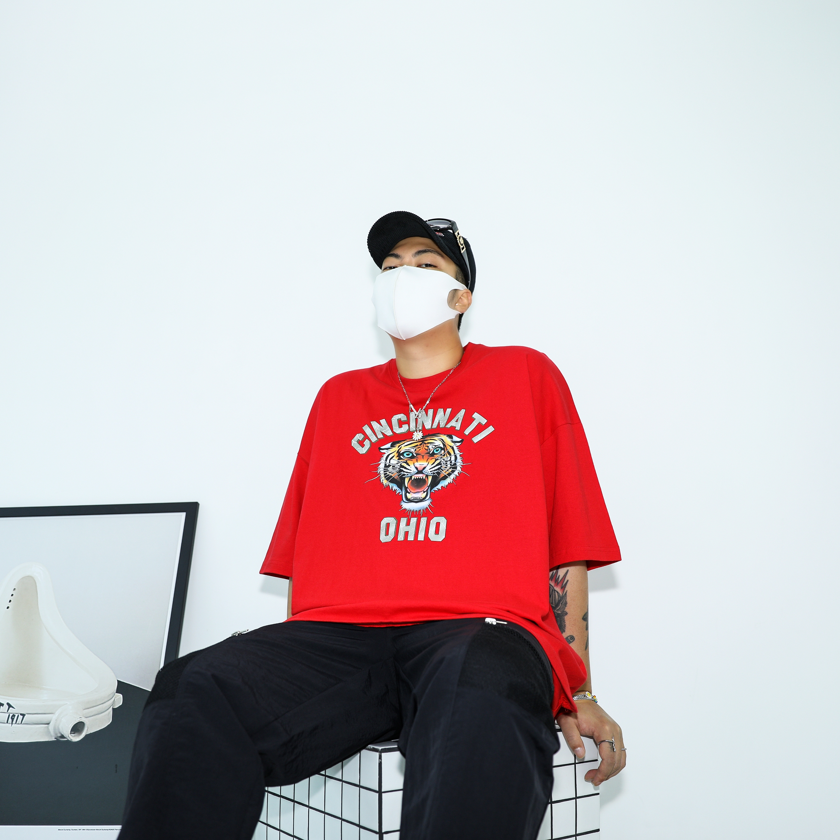 Jordan 1 Low Golf Chicago 착용 스타일 - 2