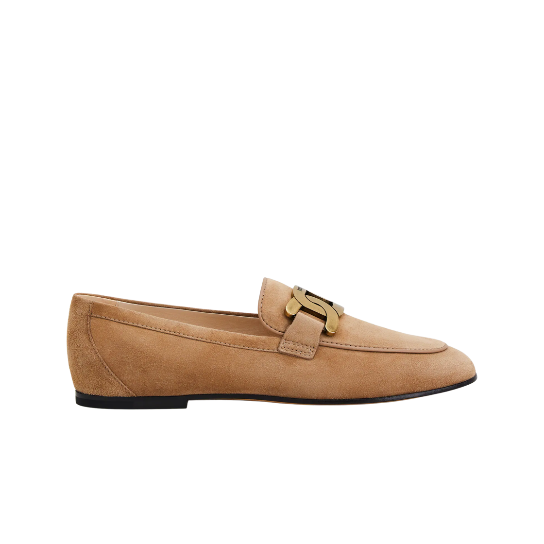 (W) 토즈 케이트 스웨이드 로퍼 베이지((W) Tod's Kate Suede Loafers Beige) - 1
