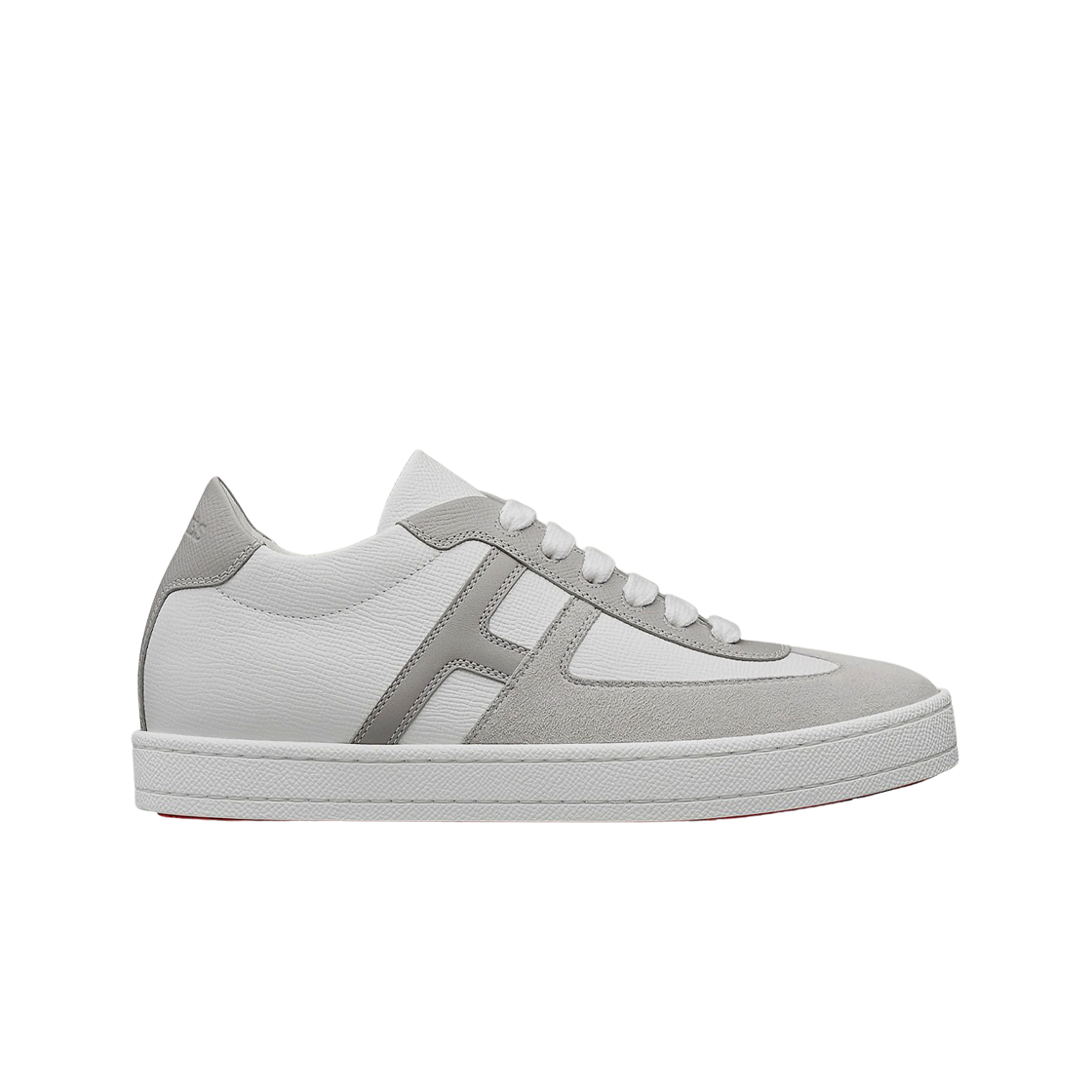 (W) 에르메스 부메랑 스니커즈 앱송 & 블랑 그리((W) Hermes Boomerang Sneakers Epsom & Blanc Gris) - 1
