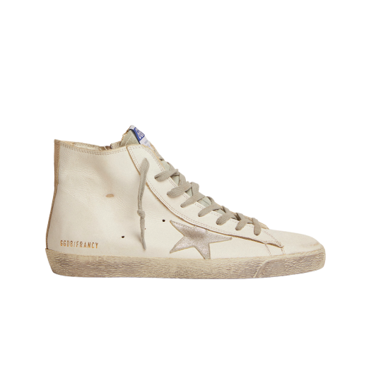 Golden Goose Francy Sneakers Silver White
