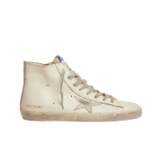Golden Goose Francy Sneakers Silver White